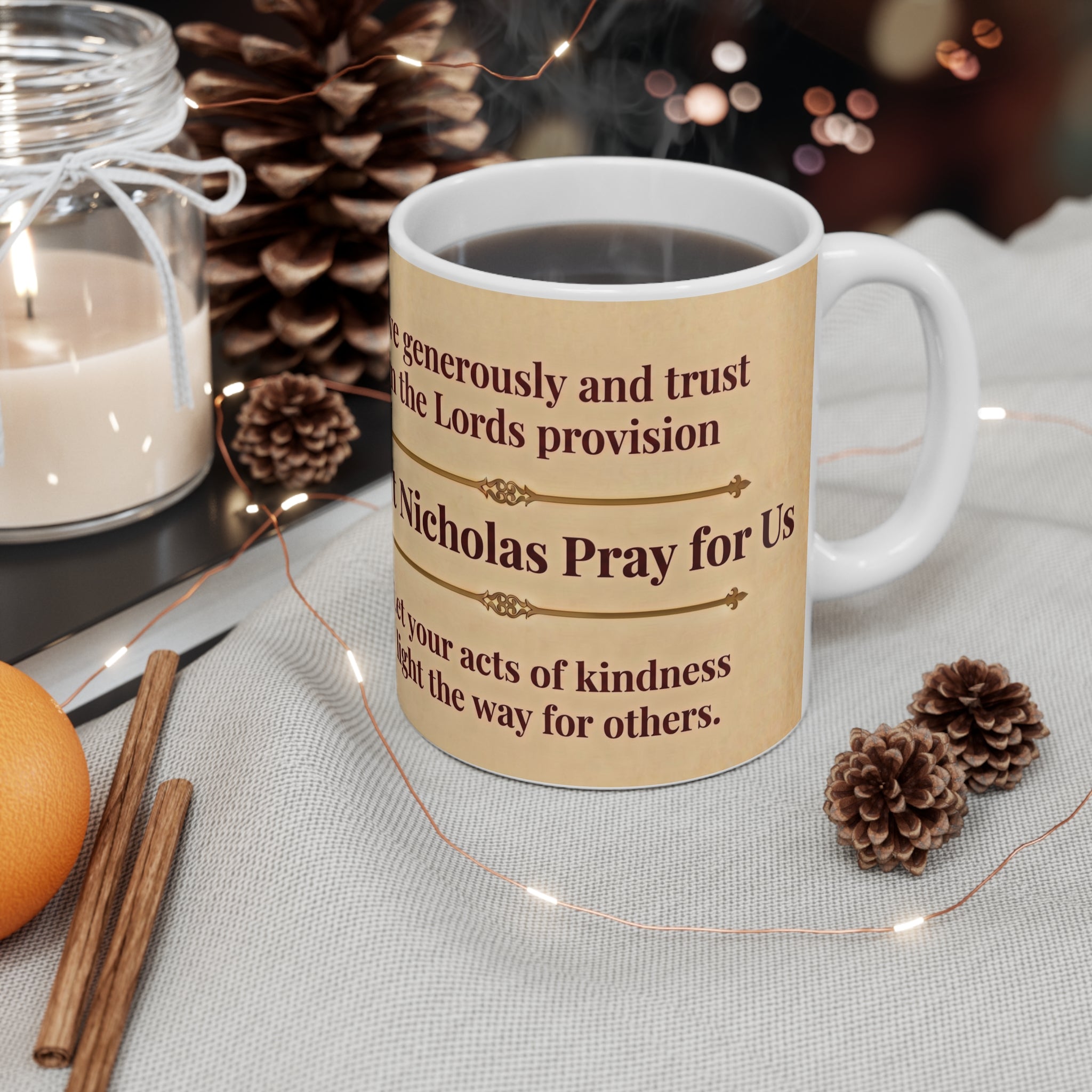 Saint Nicholas Orthodox Christian Coffee Mug — Orthodox Coffee Mug