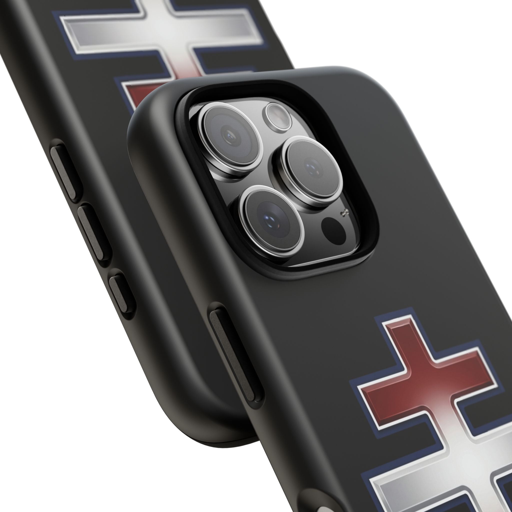 Lebanese Orthodox Cross design on a matte phone case — additional view 4