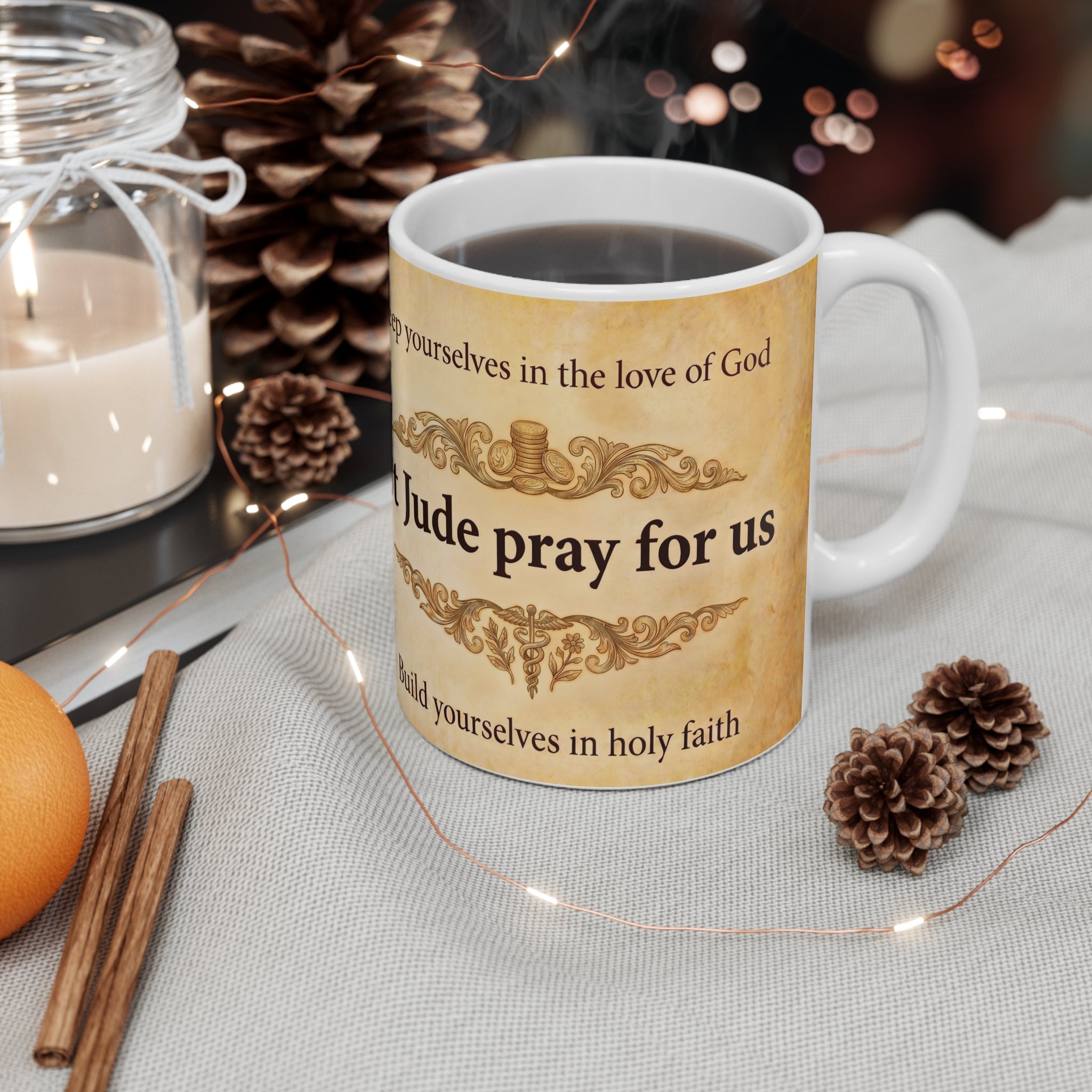Saint Jude Thaddeus the Apostle Orthodox Christian Coffee Mug — Orthodox Coffee Mug