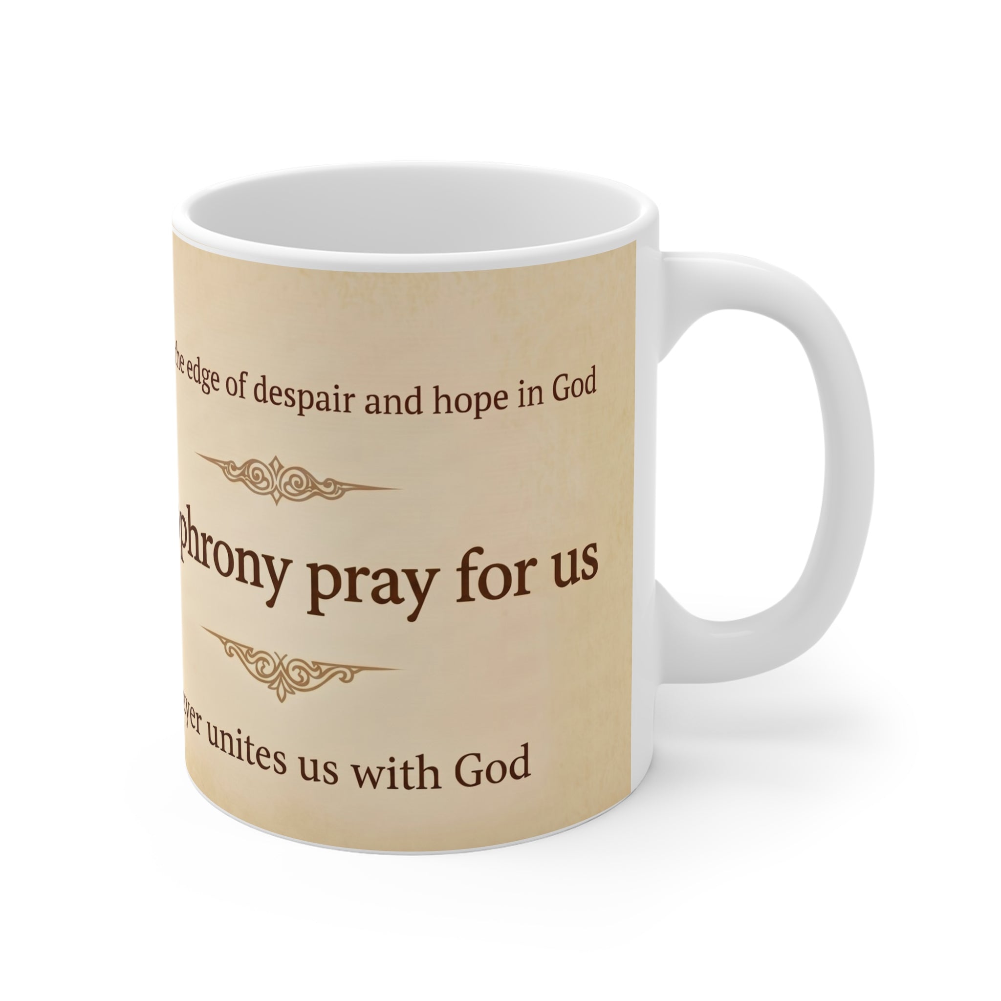 Saint Sophrony of Essex Orthodox Christian Coffee Mug — Orthodox Christian Mug