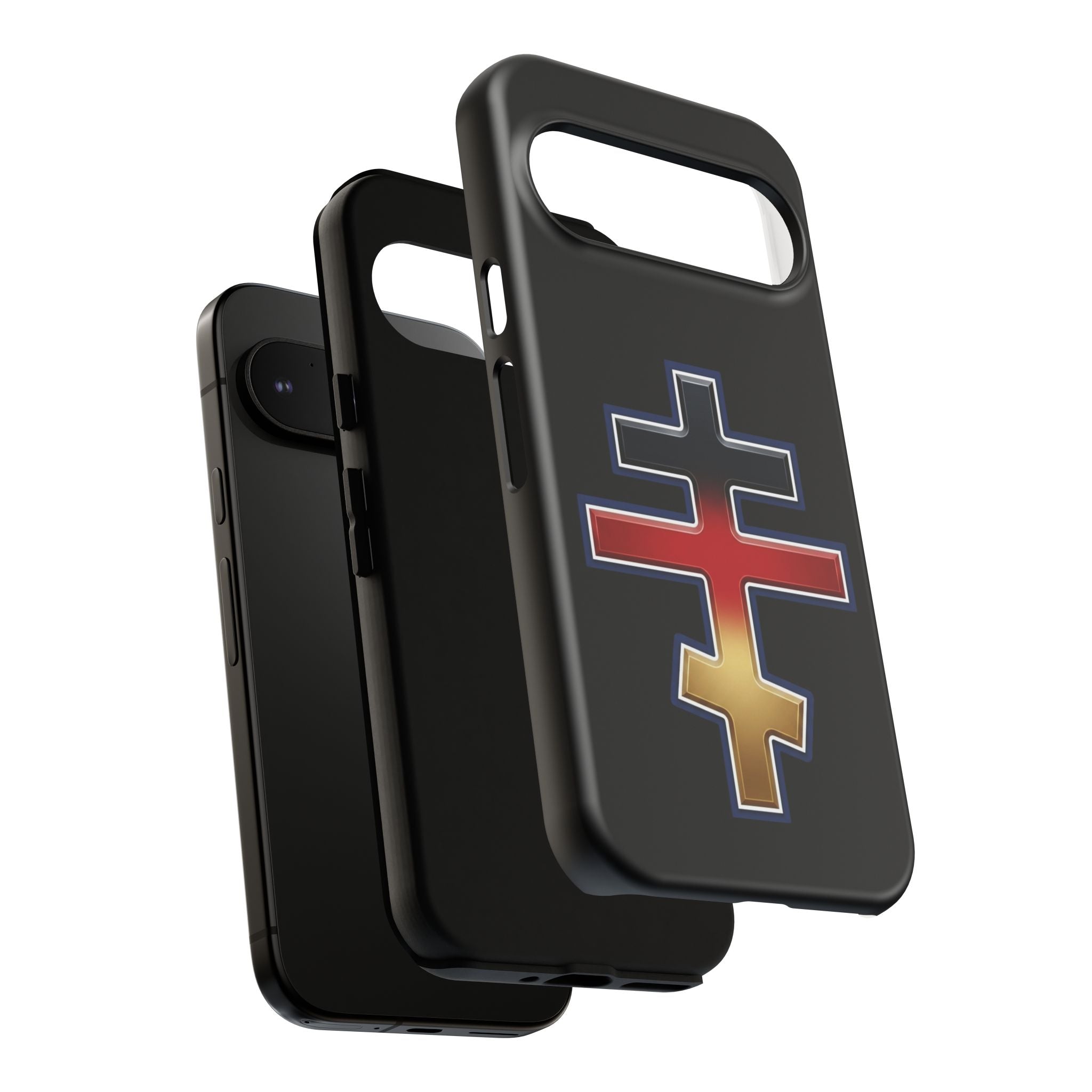 German Orthodox Cross design on a matte phone case — additional view 8
