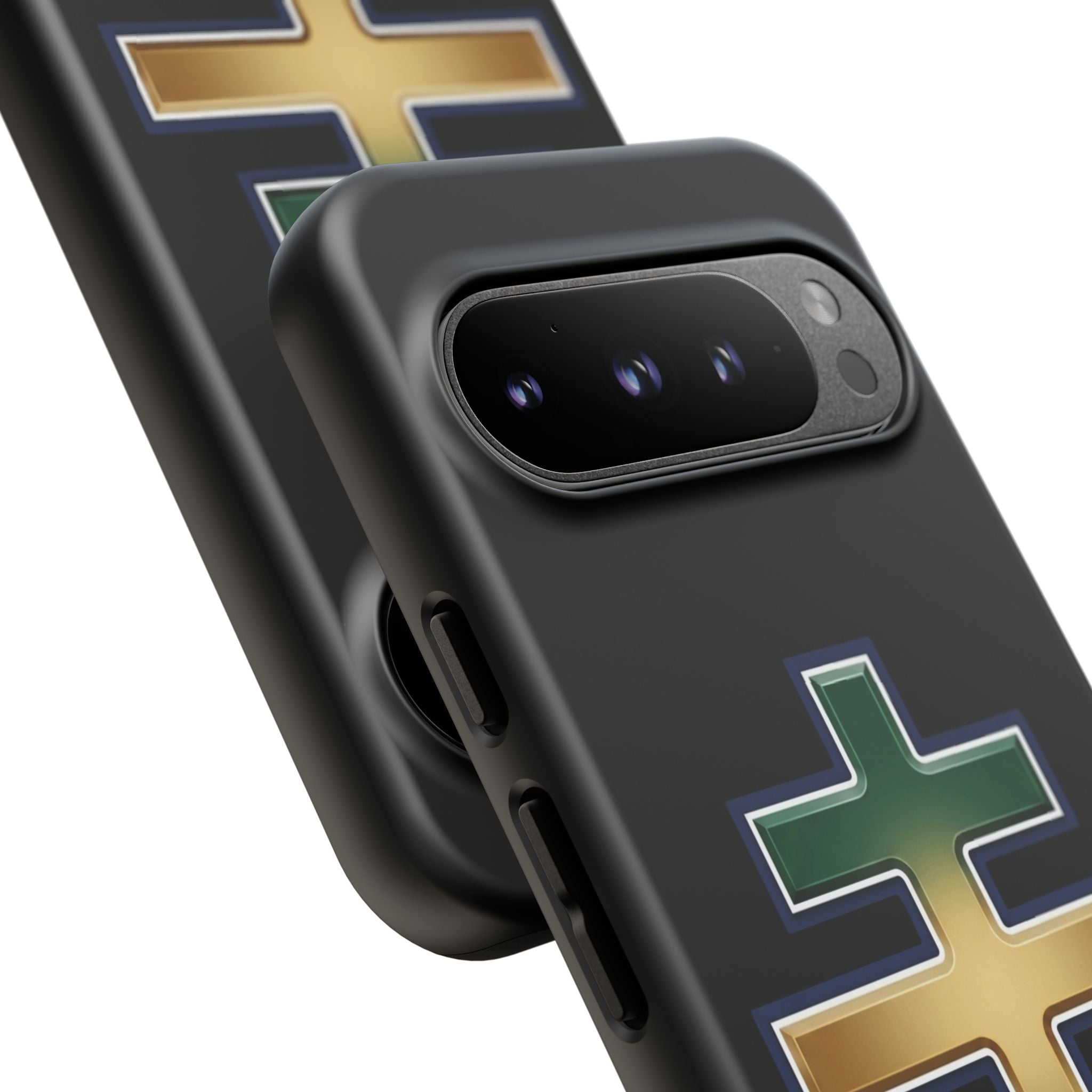 Ethiopian Orthodox Cross design on a matte phone case — additional view 7
