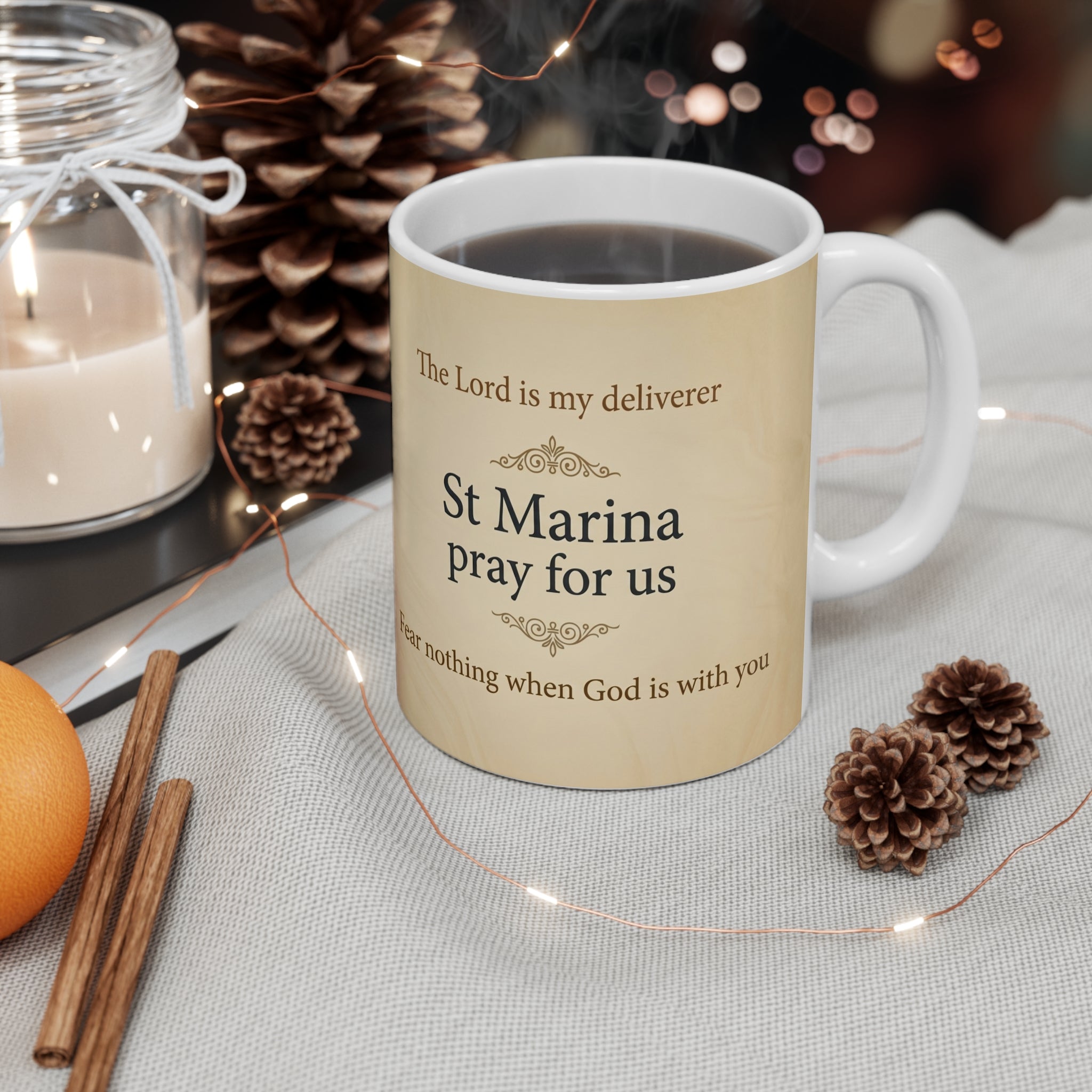 Saint Marina Margaret Orthodox Christian Coffee Mug — Orthodox Coffee Mug