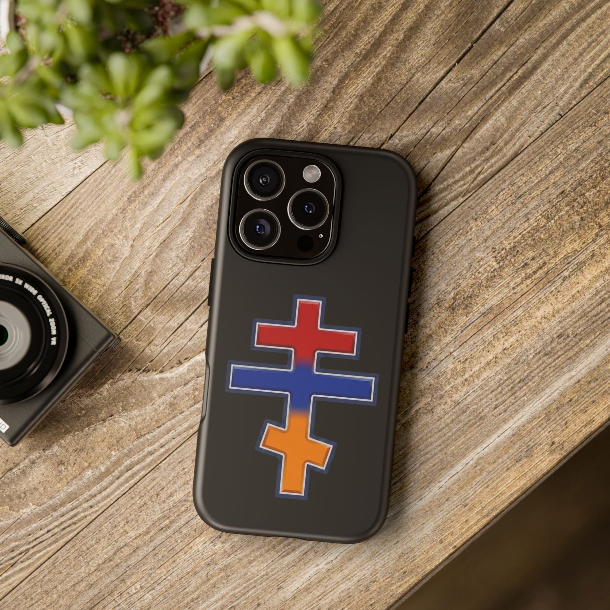 Armenian Orthodox Cross design on a matte phone case — additional view 6