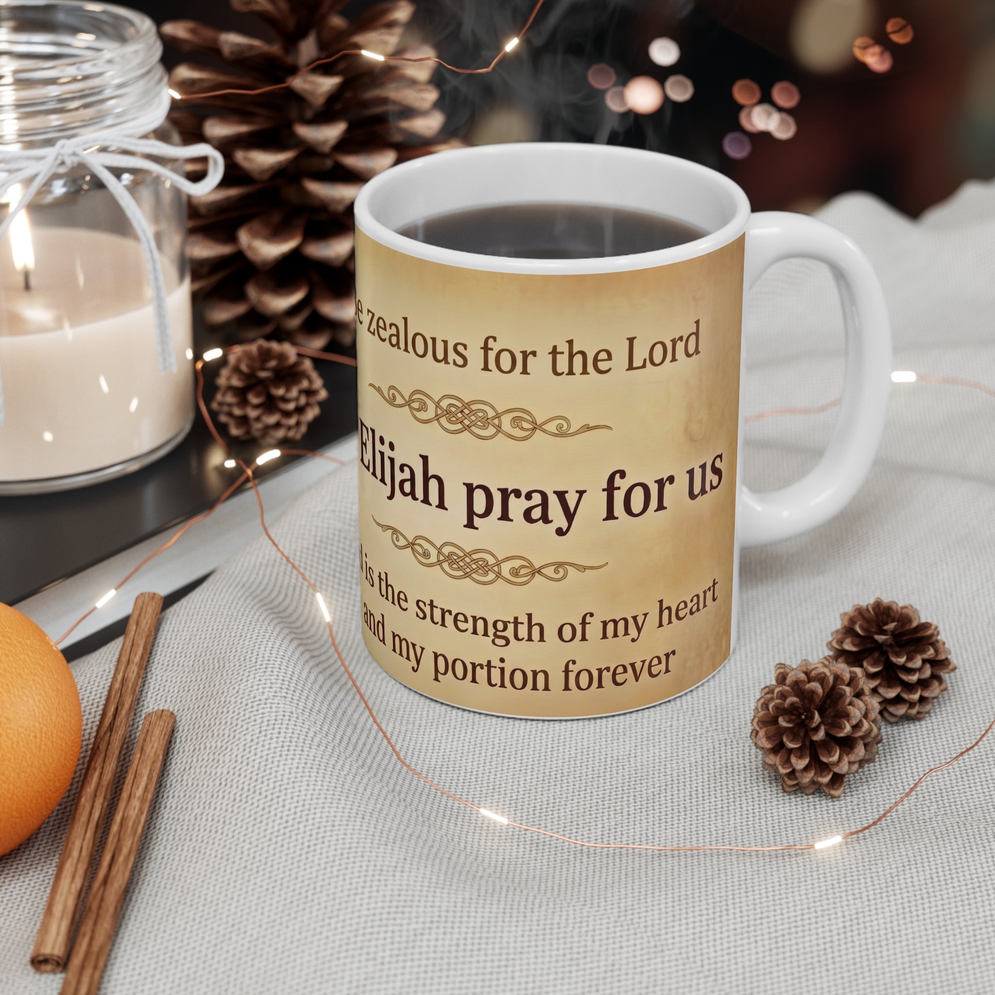 Saint Elijah the Prophet Orthodox Christian Coffee Mug — Orthodox Coffee Mug