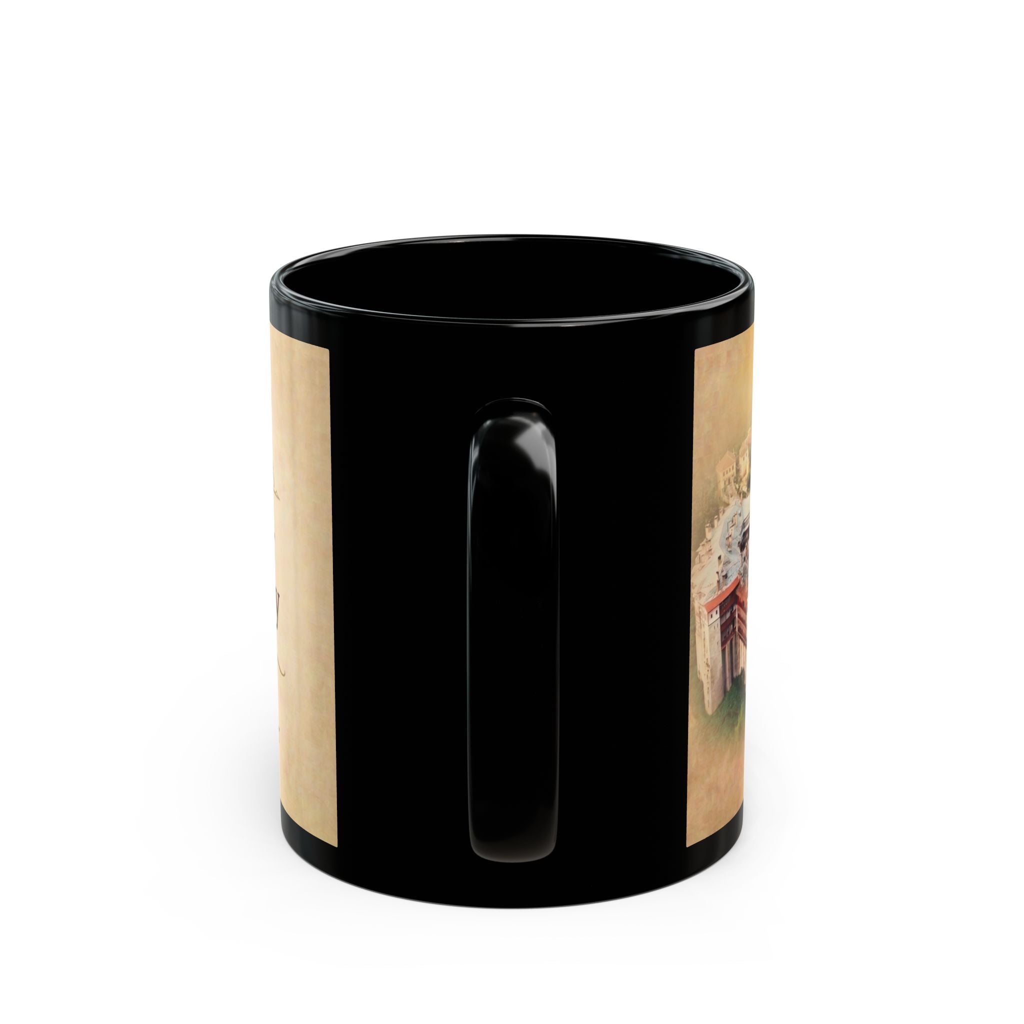 Hilandar Monastery Orthodox Christian Black Coffee Mug — Christian Coffee Mug