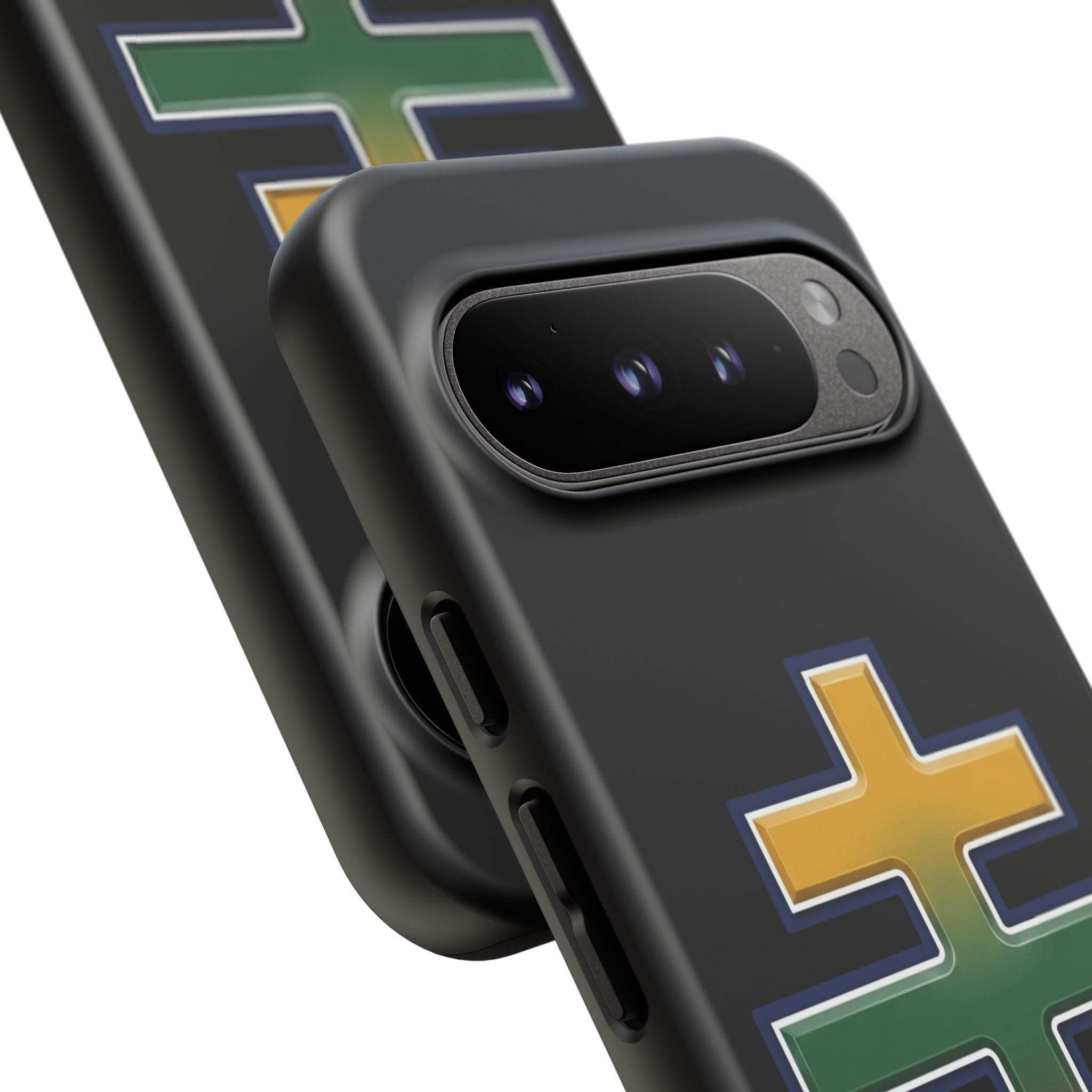 Lithuanian Orthodox Cross design on a matte phone case — additional view 7