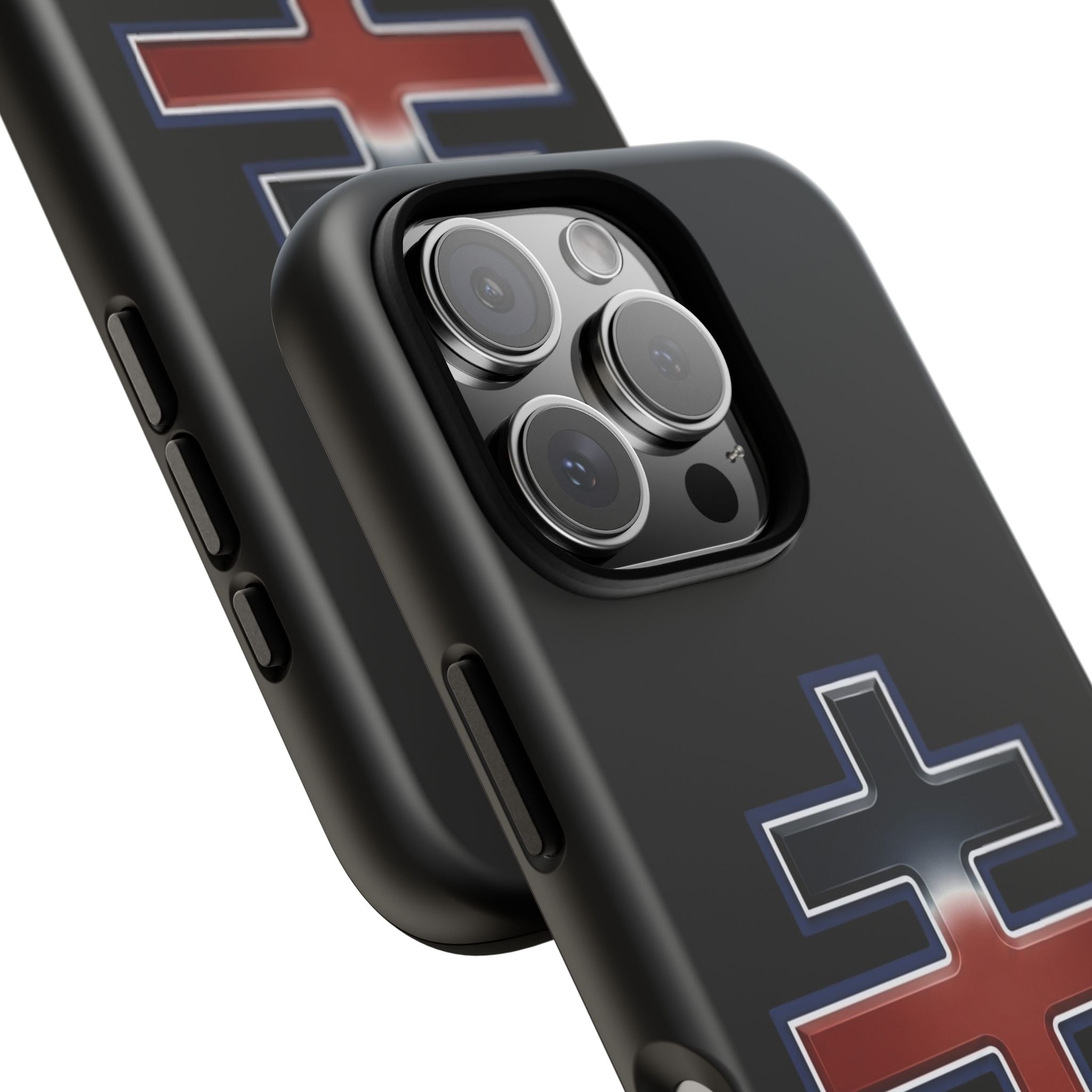 Kenyan Orthodox Cross design on a matte phone case — additional view 4