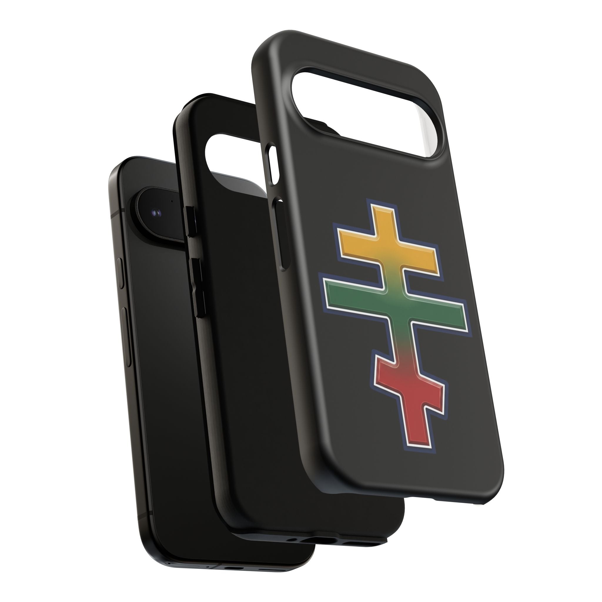 Lithuanian Orthodox Cross design on a matte phone case — additional view 8