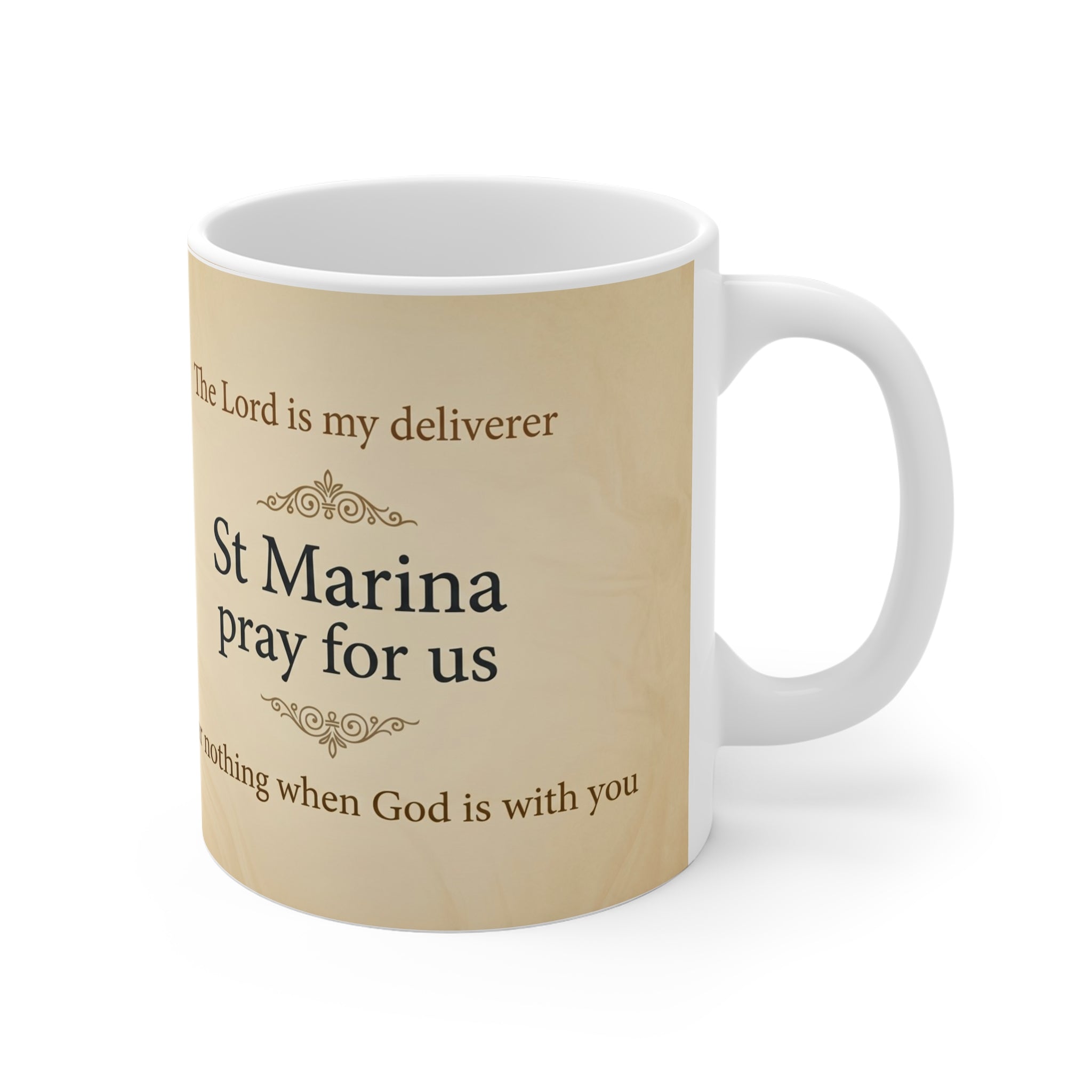 Saint Marina Margaret Orthodox Christian Coffee Mug — Orthodox Christian Mug