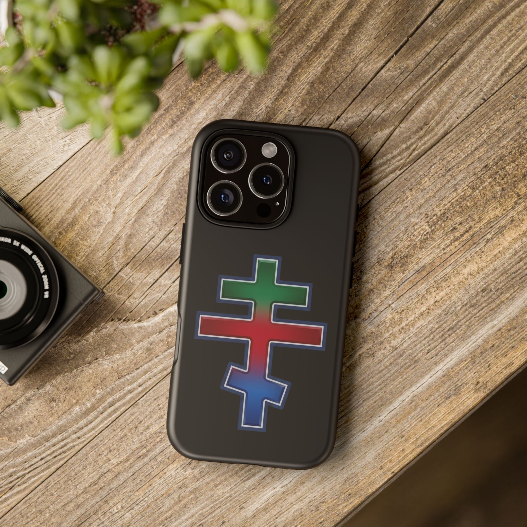 Eritrean Orthodox Cross design on a matte phone case — additional view 6