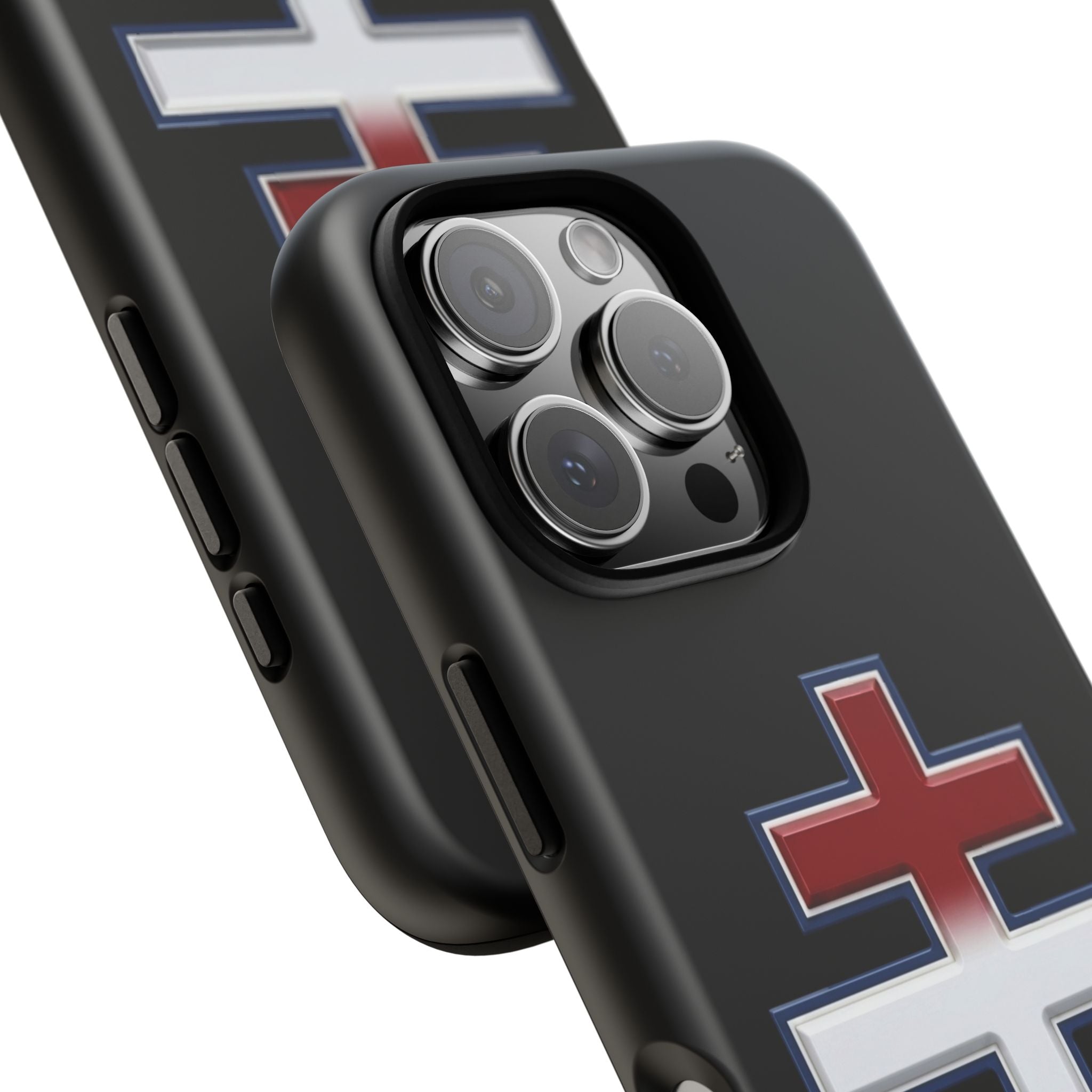 United States Orthodox Cross design on a matte phone case — additional view 4