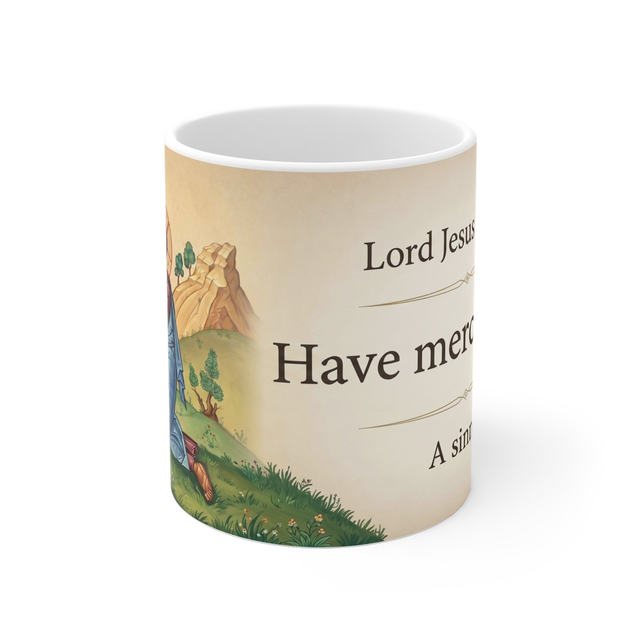 Lord Jesus Christ Prayer Orthodox Christian Coffee Mug — Orthodox Mug Gift