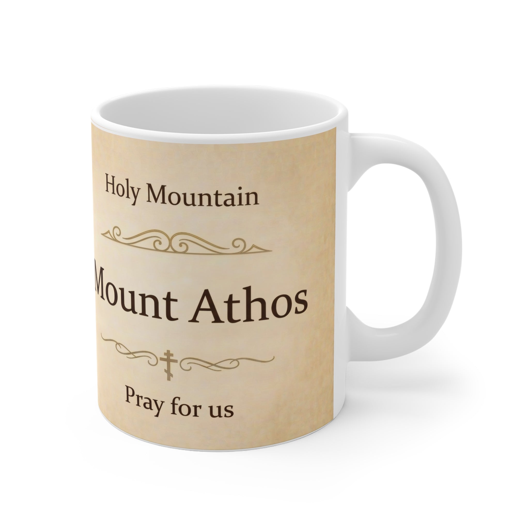 Mount Athos Monastery Orthodox Christian Coffee Mug — Orthodox Christian Mug