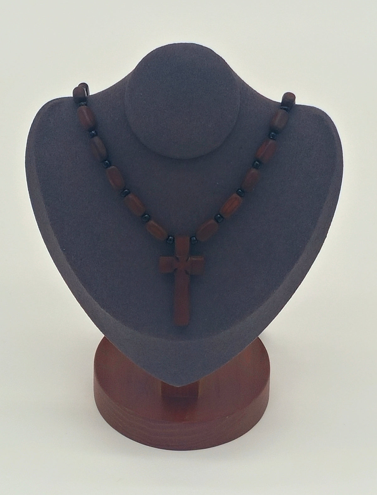 Brown Bead Wood Necklace — Orthodox Monastic Collection, image 1 of 2