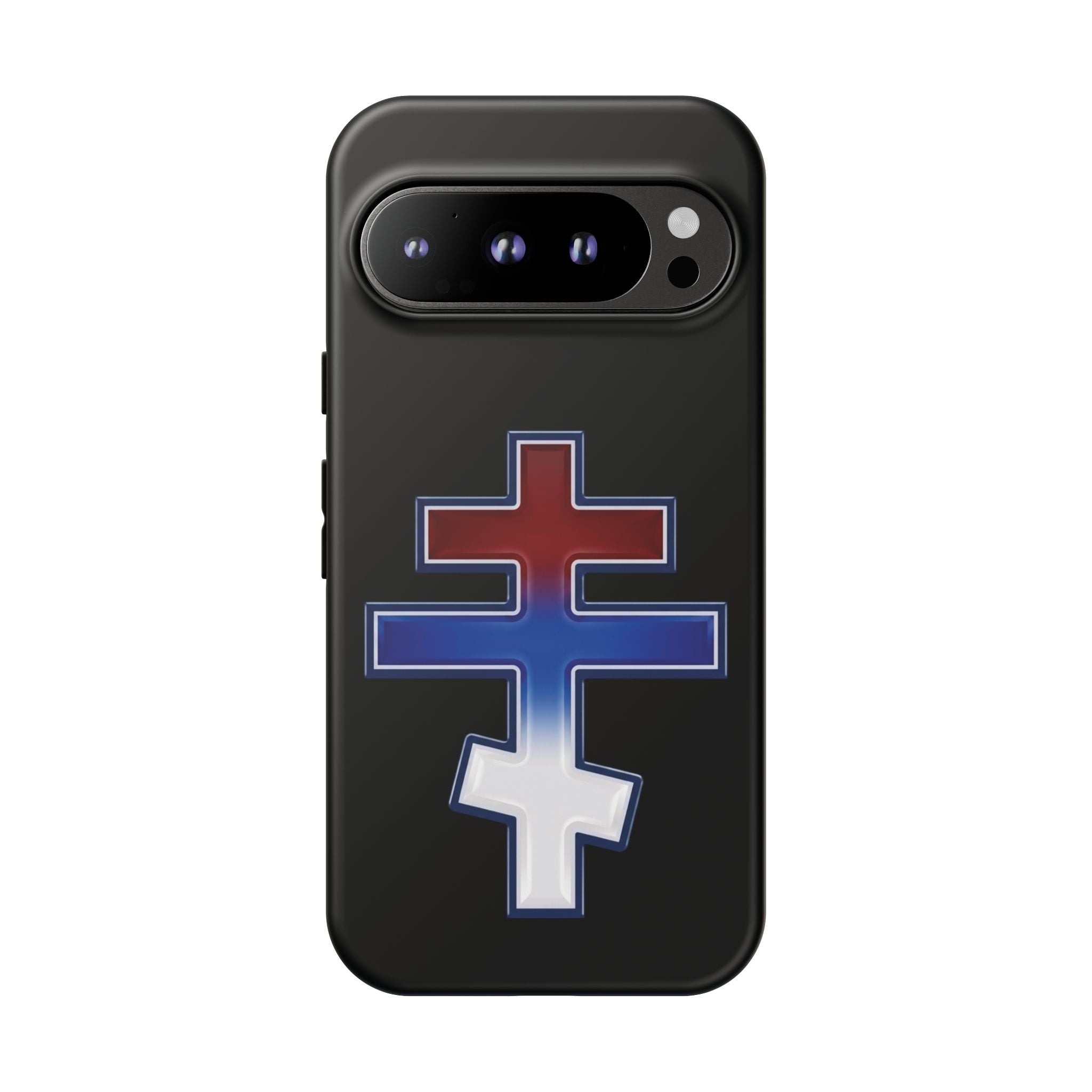 Serbian Orthodox Cross design on a matte phone case — additional view 2