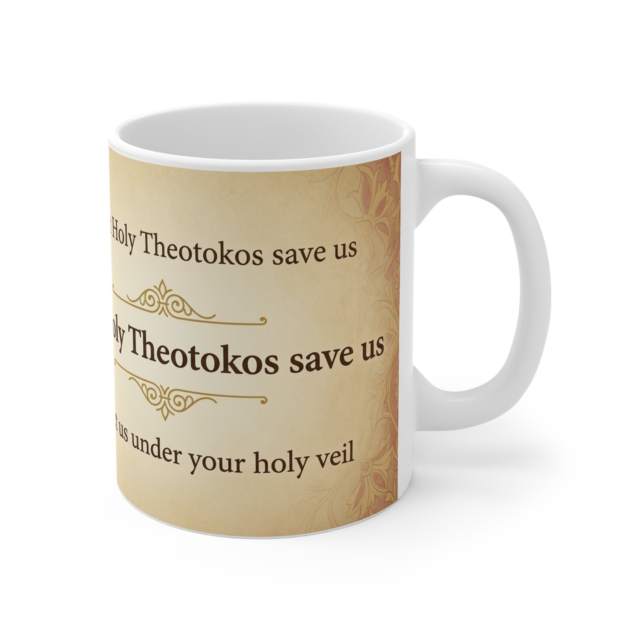 Theotokos of Kazan Orthodox Christian Coffee Mug — Orthodox Christian Mug