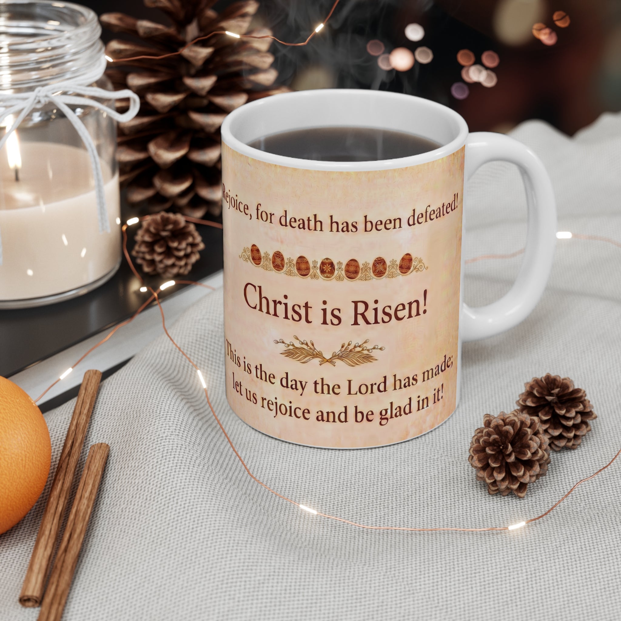 Holy Pascha Orthodox Christian Coffee Mug — Orthodox Coffee Mug