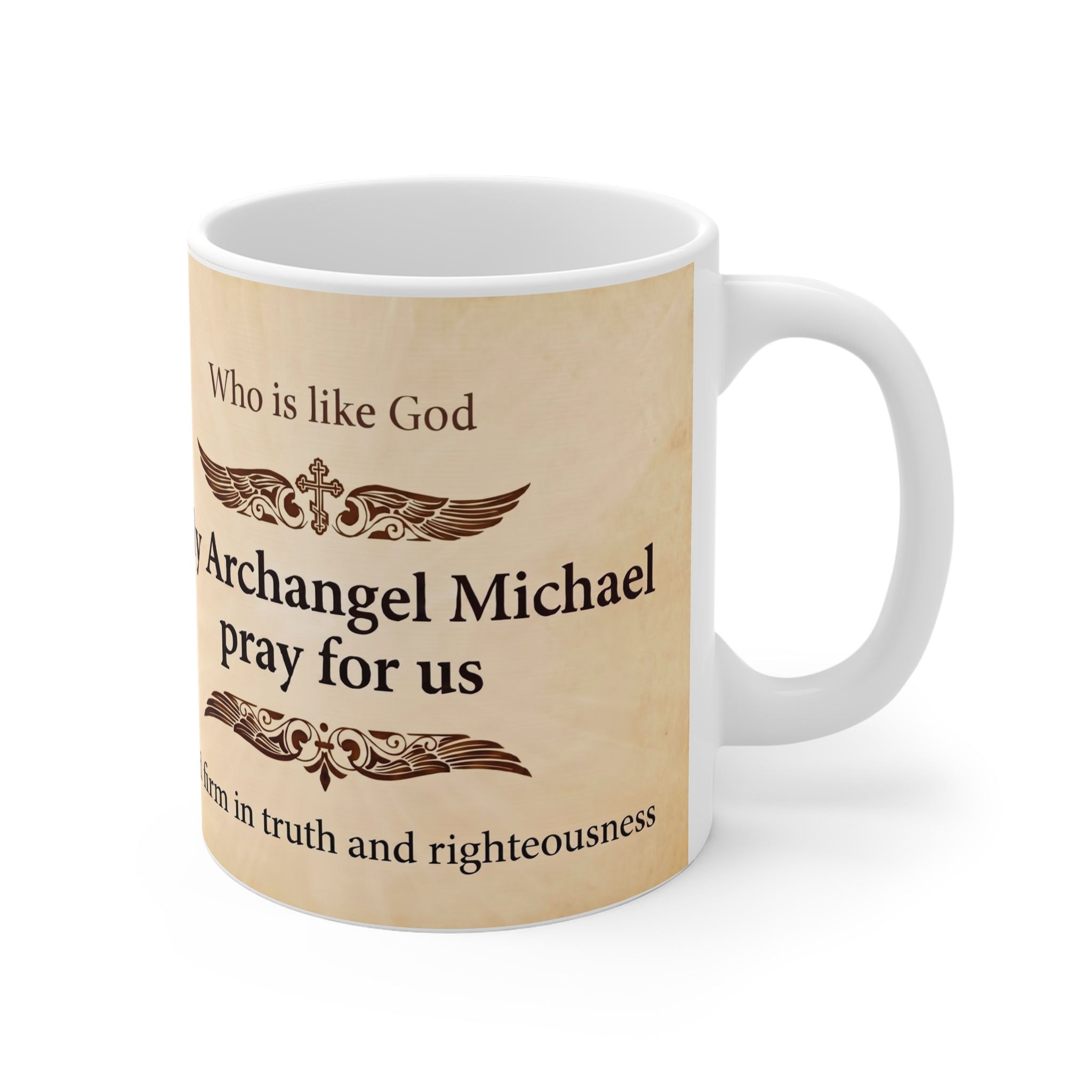 Archangel Michael Orthodox Christian Coffee Mug — Orthodox Christian Mug