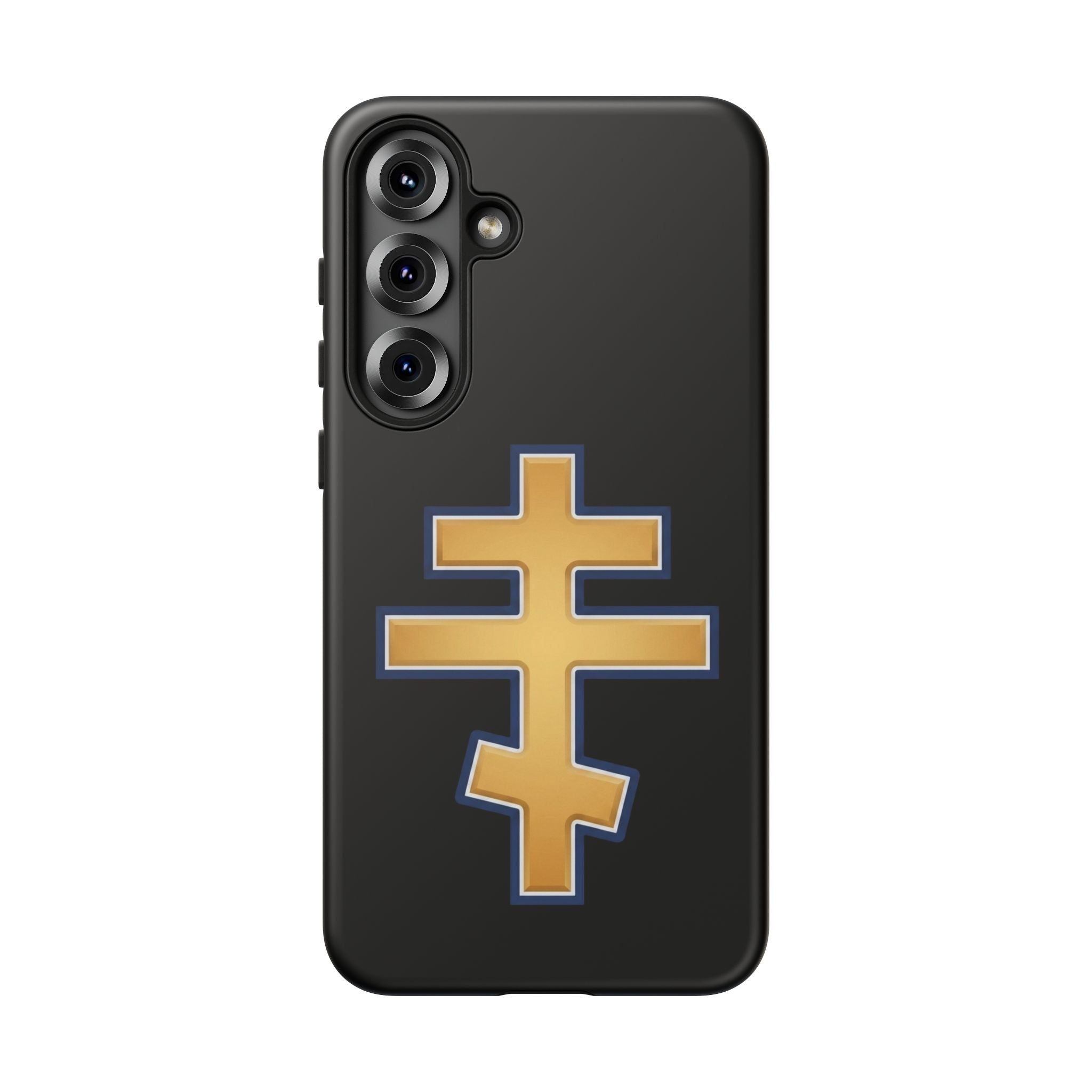Cypriot Orthodox Cross design on a matte phone case — additional view 3