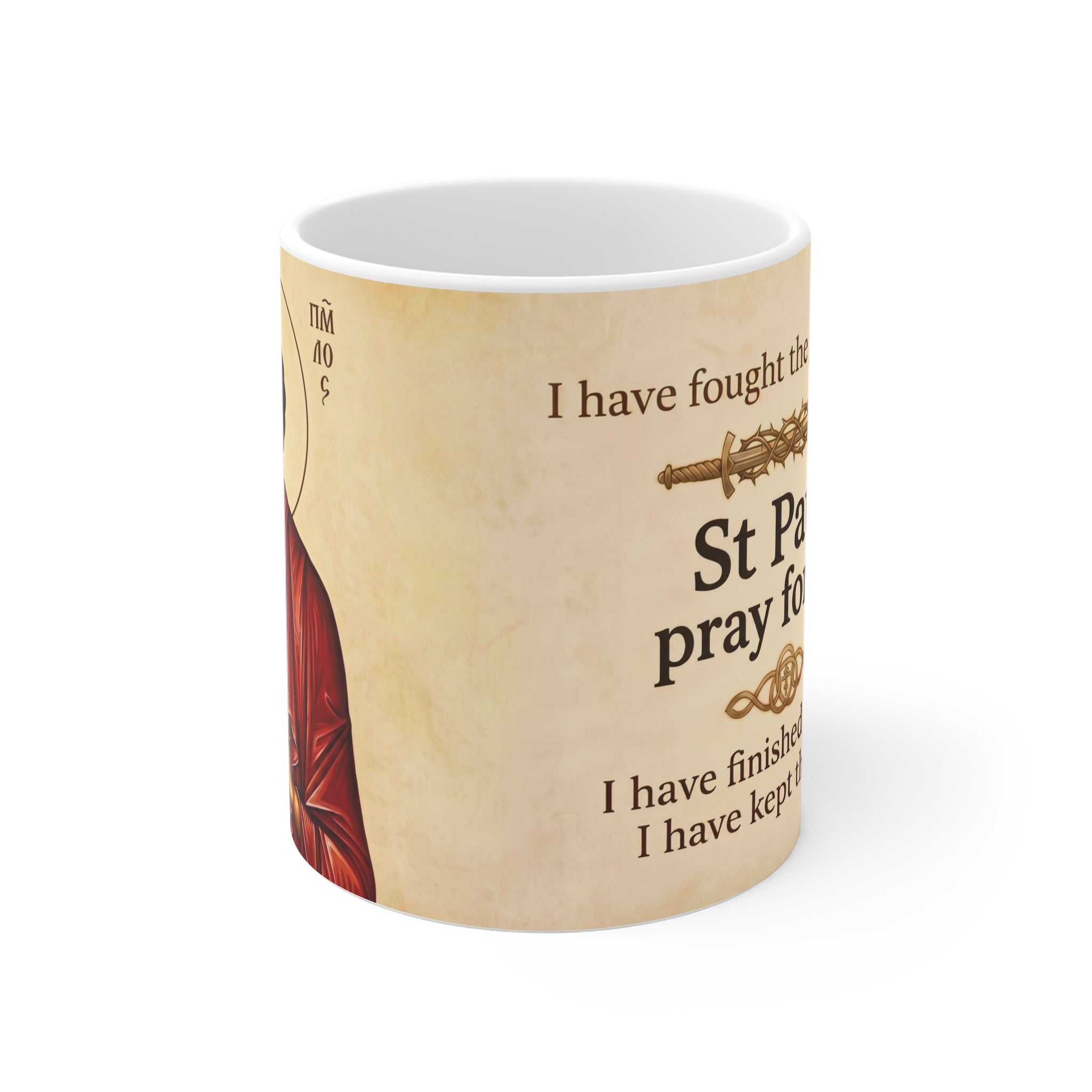 Saint Paul the Apostle Orthodox Christian Coffee Mug — Orthodox Mug Gift
