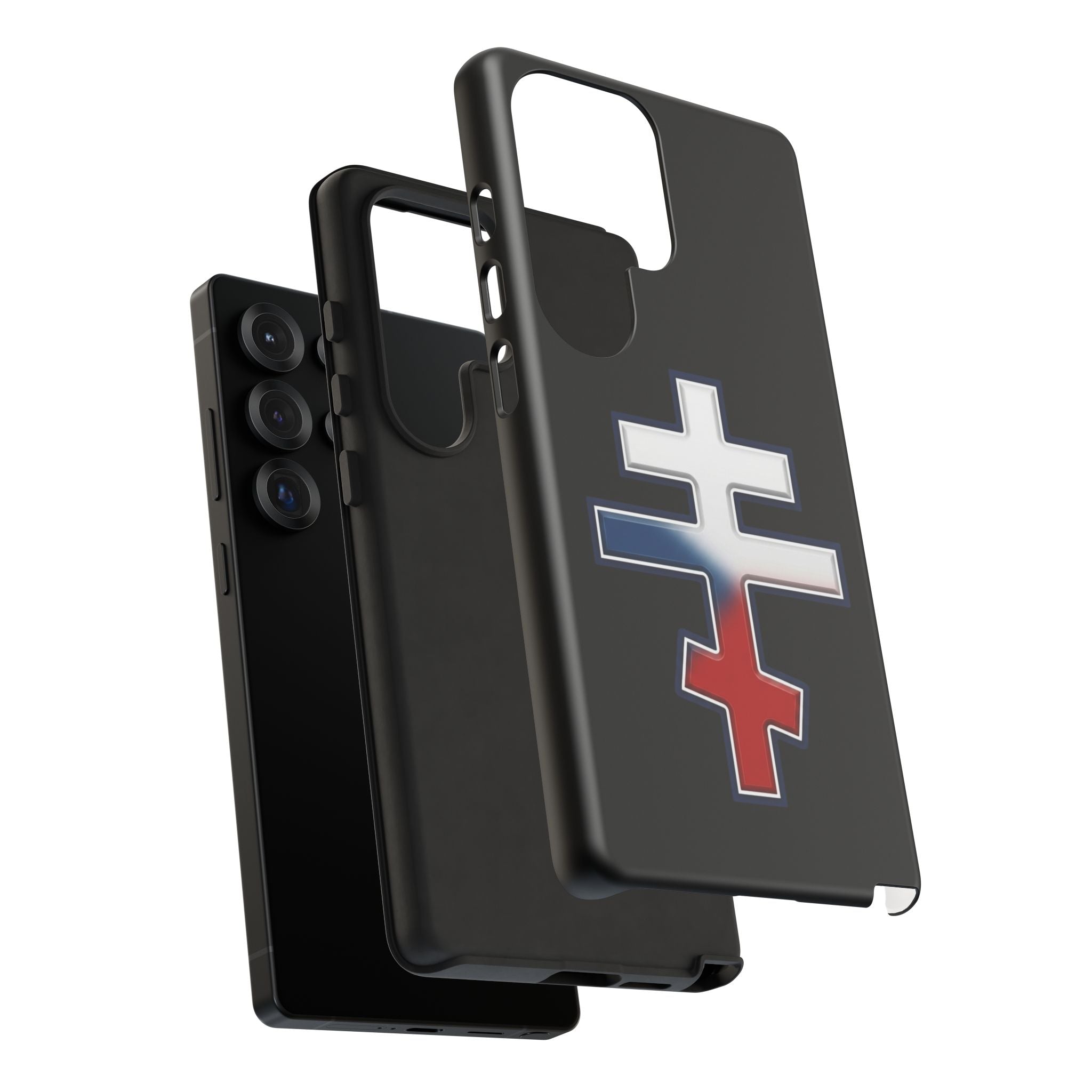 Czech Orthodox Cross design on a matte phone case — additional view 11