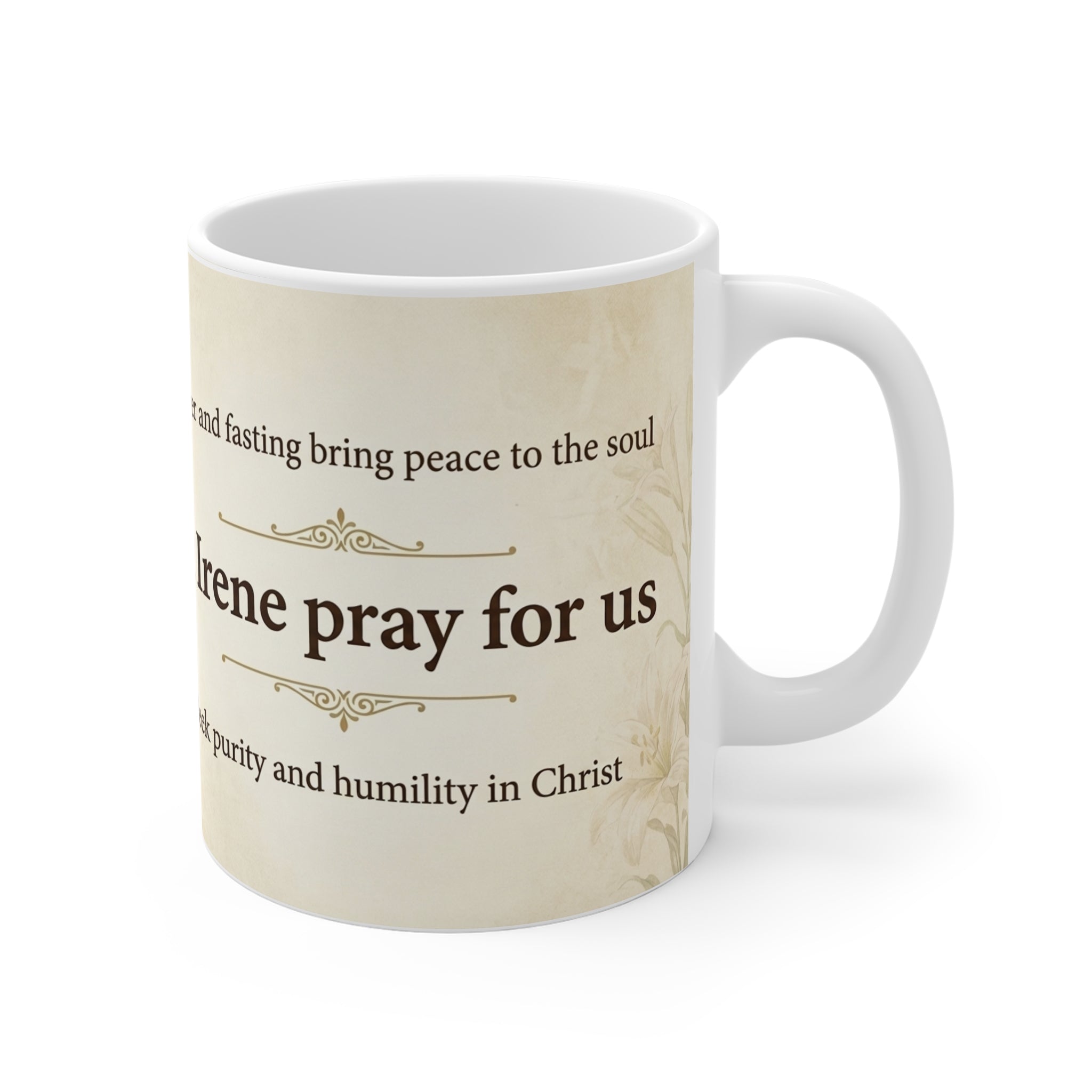 Saint Irene Chrysovalantou Orthodox Christian Coffee Mug — Orthodox Christian Mug