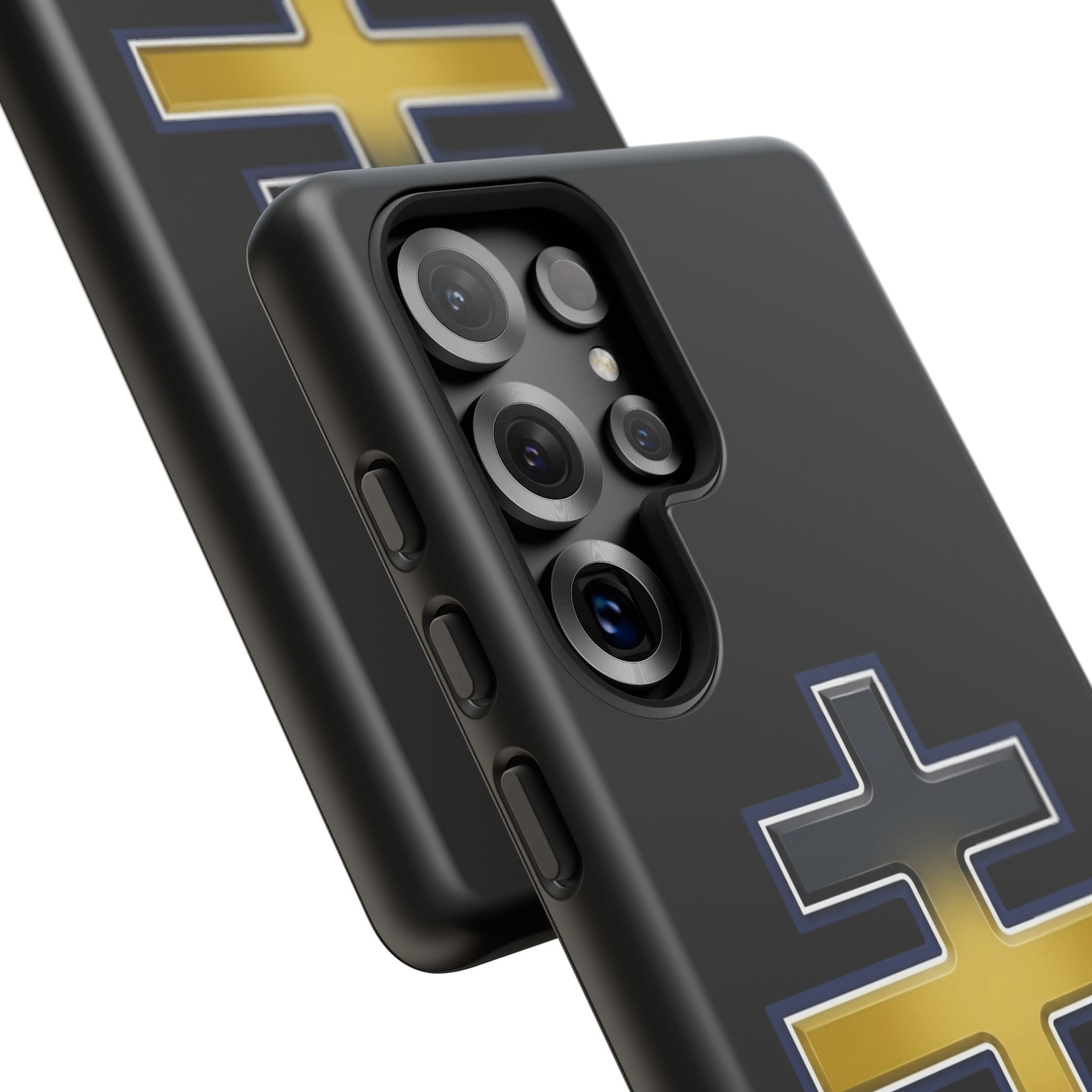 Ugandan Orthodox Cross design on a matte phone case — additional view 9