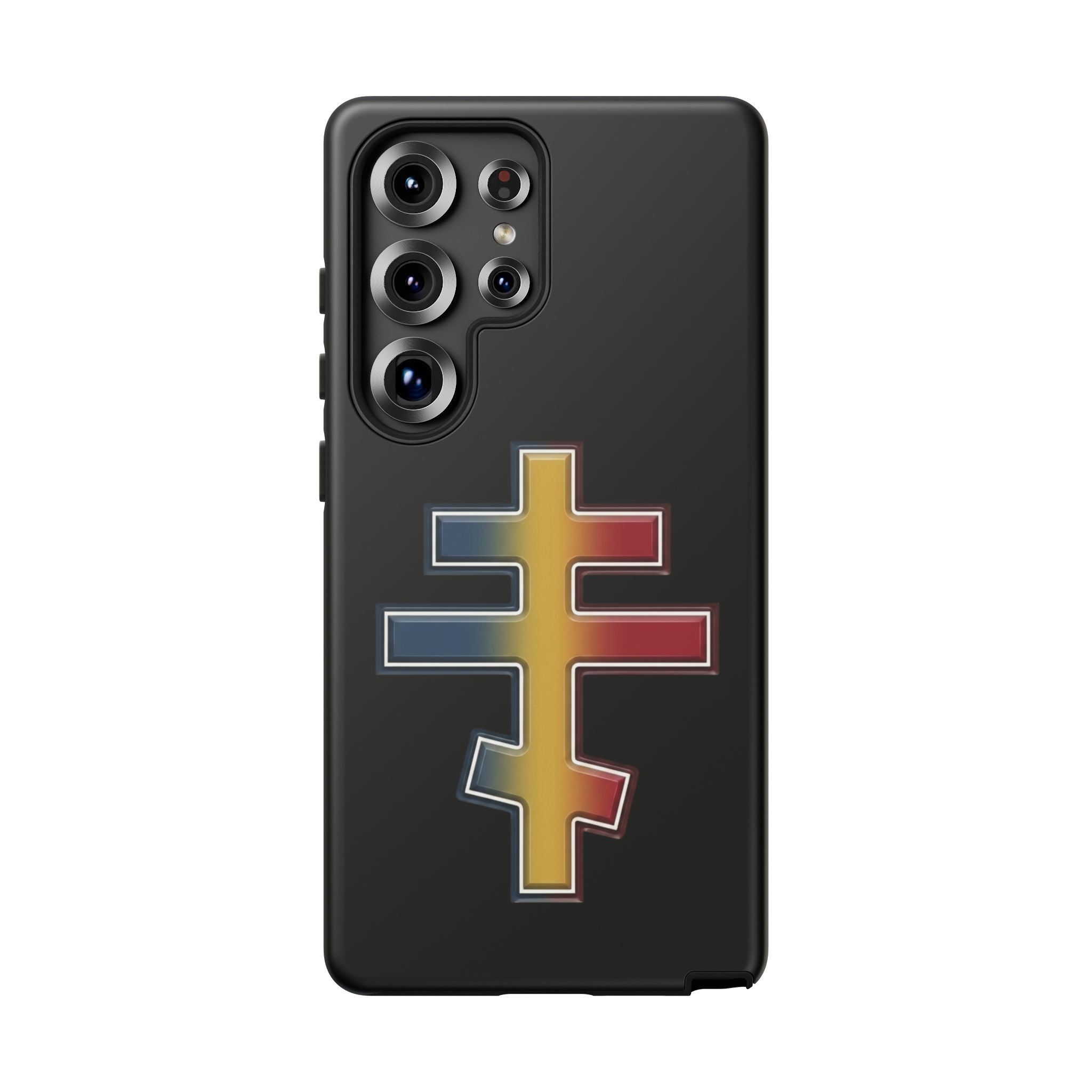 Moldovan Orthodox Cross design on a matte phone case — additional view 3