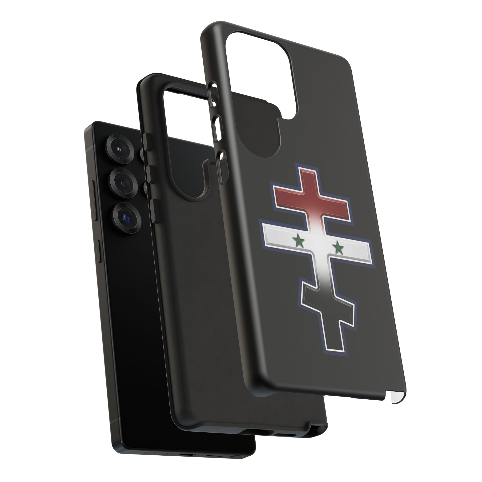 Syrian Orthodox Cross design on a matte phone case — additional view 11