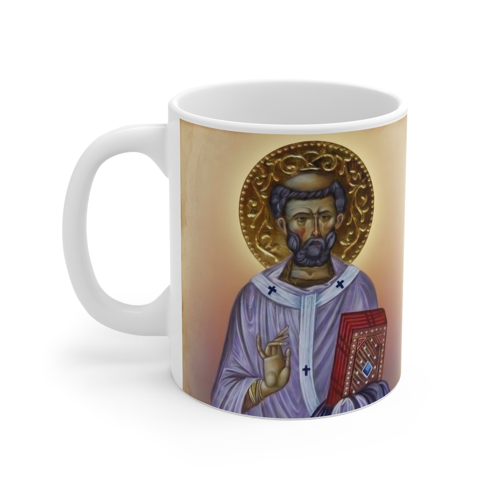 Saint Augustine of Hippo Orthodox Christian Coffee Mug — Orthodox Christian Gift