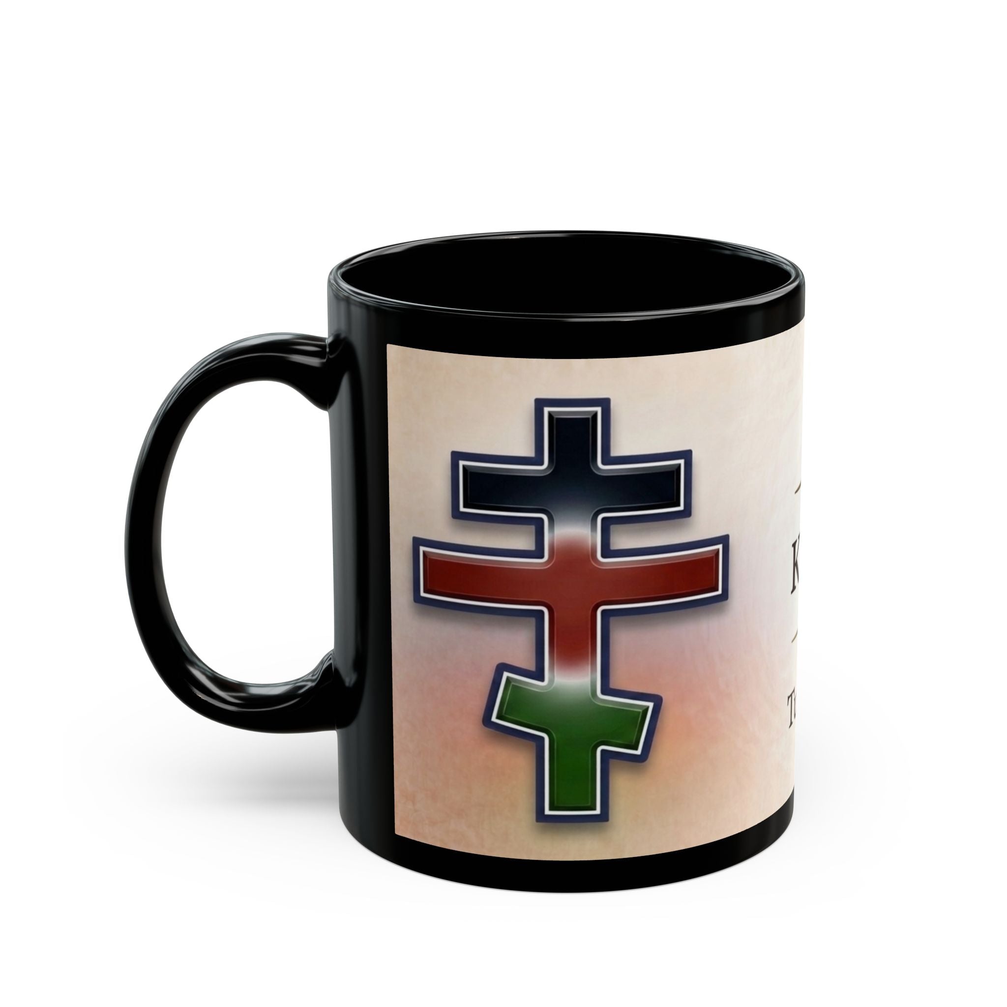 Kenyan Orthodox Christian Black Coffee Mug — Orthodox Christian Gift