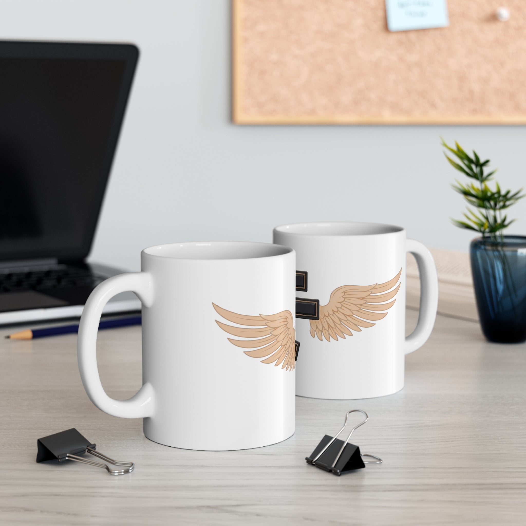 Black Orthodox Cross Orthodox Christian White Coffee Mug — Christian Gift Idea