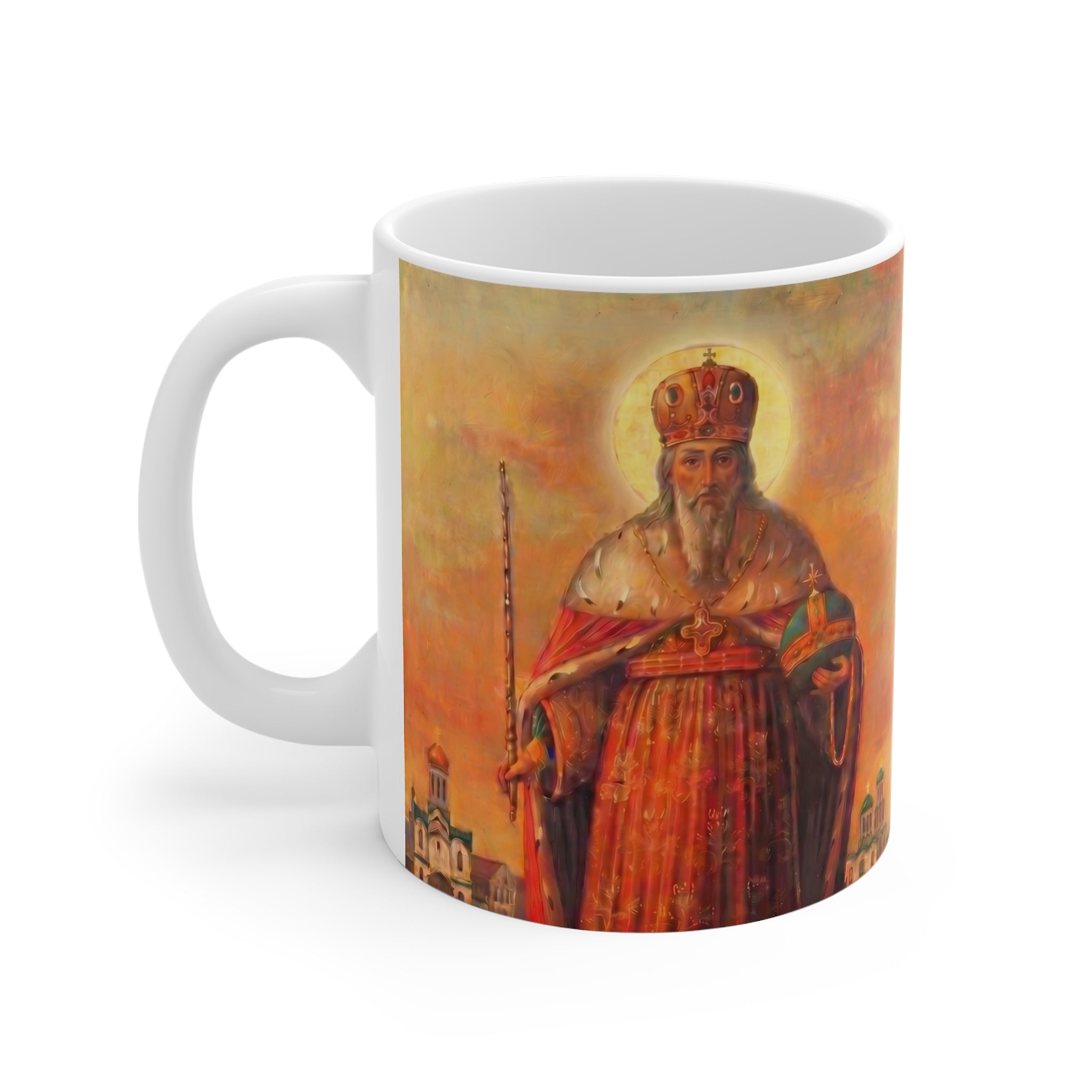 Saint Vladimir the Great Orthodox Christian Coffee Mug — Orthodox Christian Gift