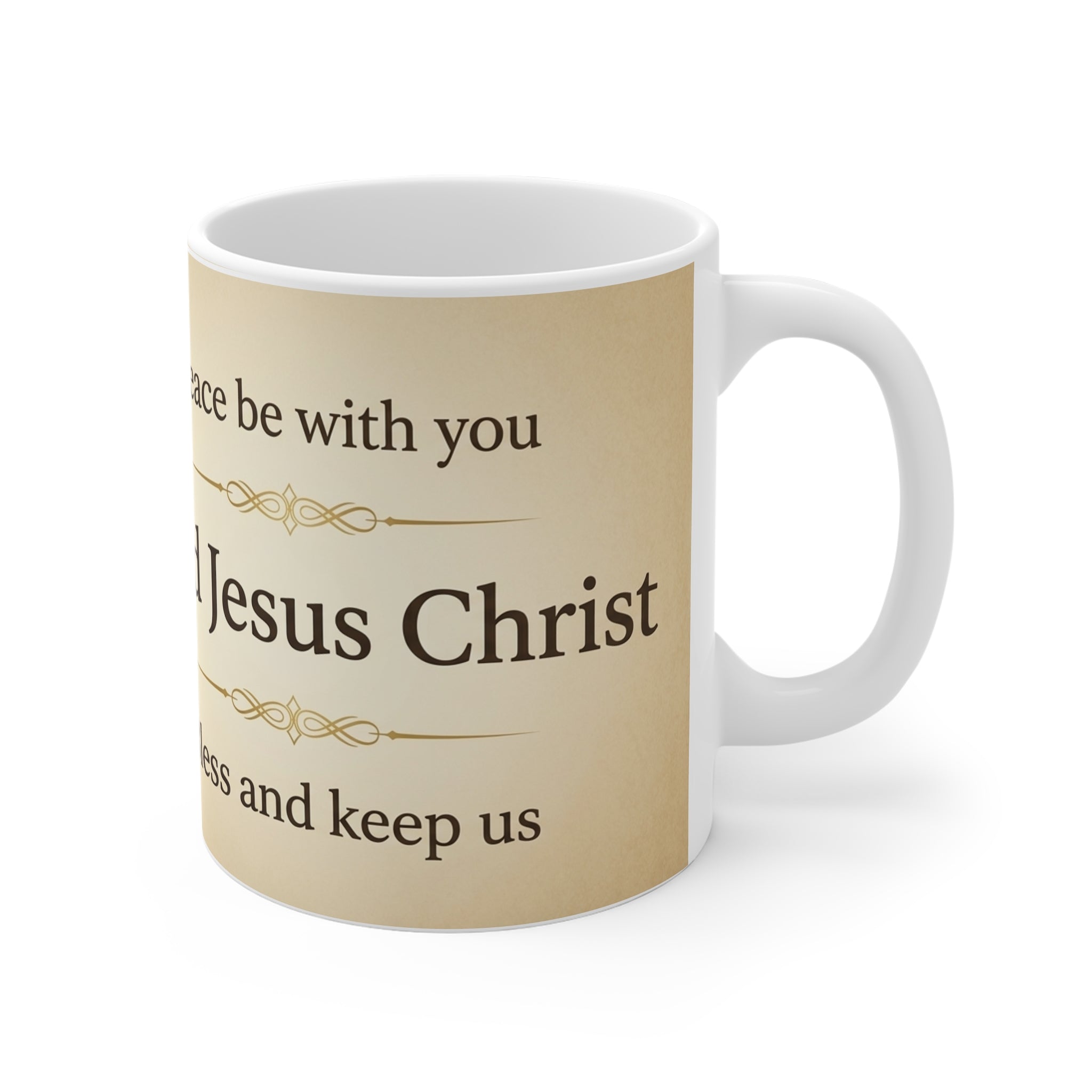 Lord Jesus Christ Blessing Orthodox Christian Coffee Mug — Orthodox Christian Mug