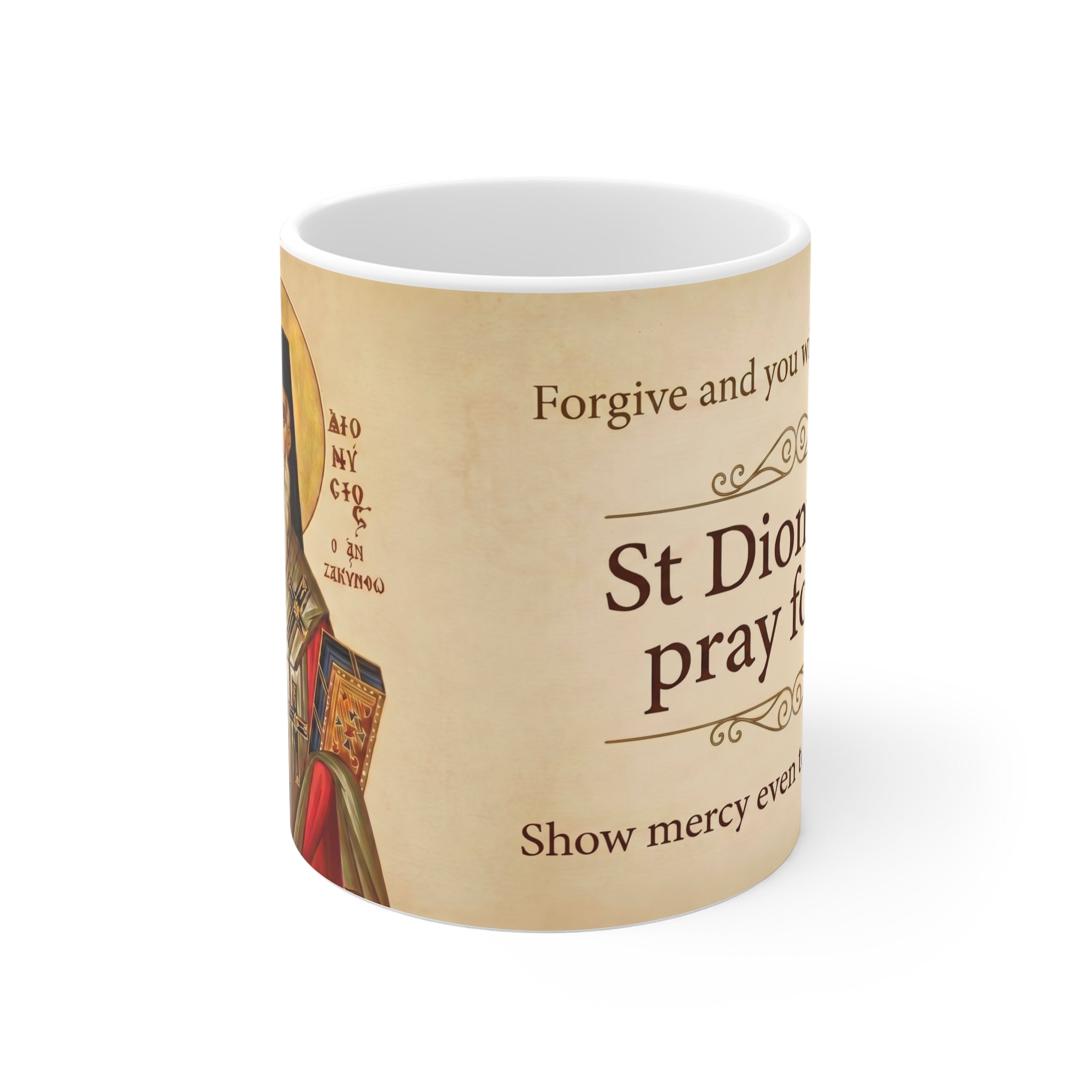 Saint Dionysios of Zakynthos Orthodox Christian Coffee Mug — Orthodox Mug Gift