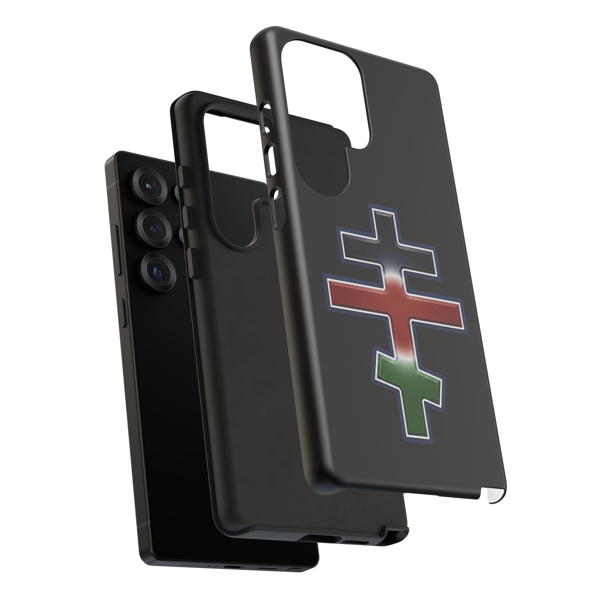 Kenyan Orthodox Cross design on a matte phone case — additional view 11
