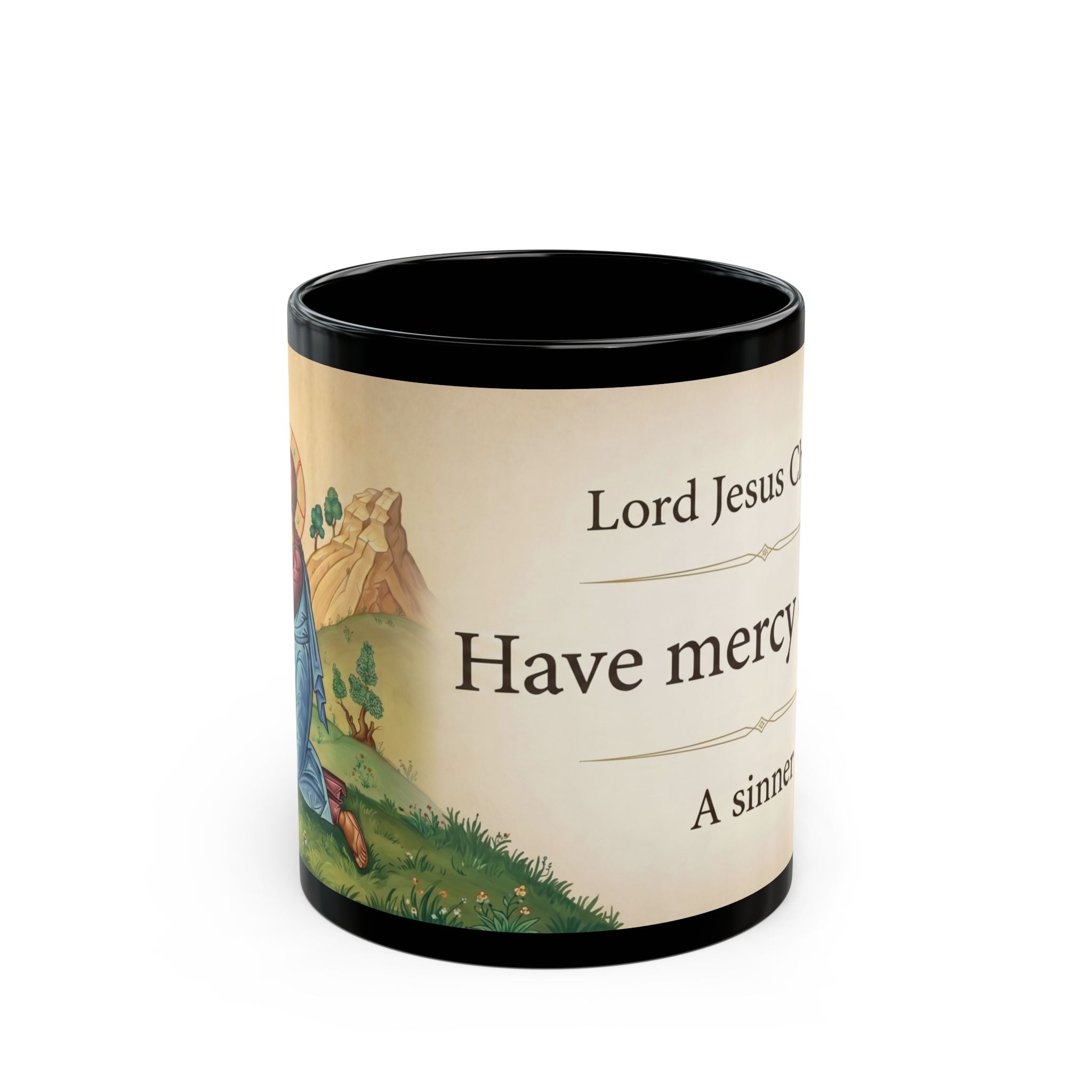 Lord Jesus Christ Prayer Orthodox Christian Coffee Mug — Orthodox Christian Mug