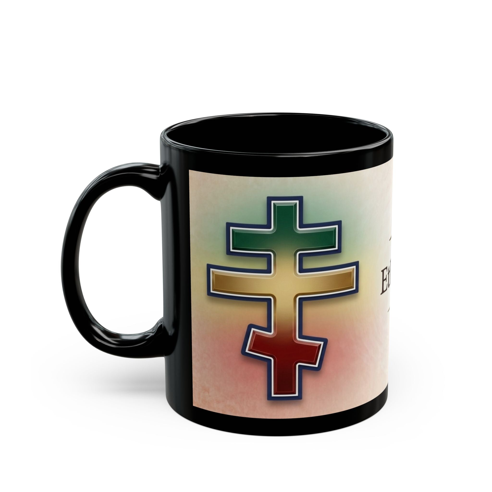 Ethiopian Orthodox Tewahedo Christian Black Coffee Mug — Orthodox Christian Gift
