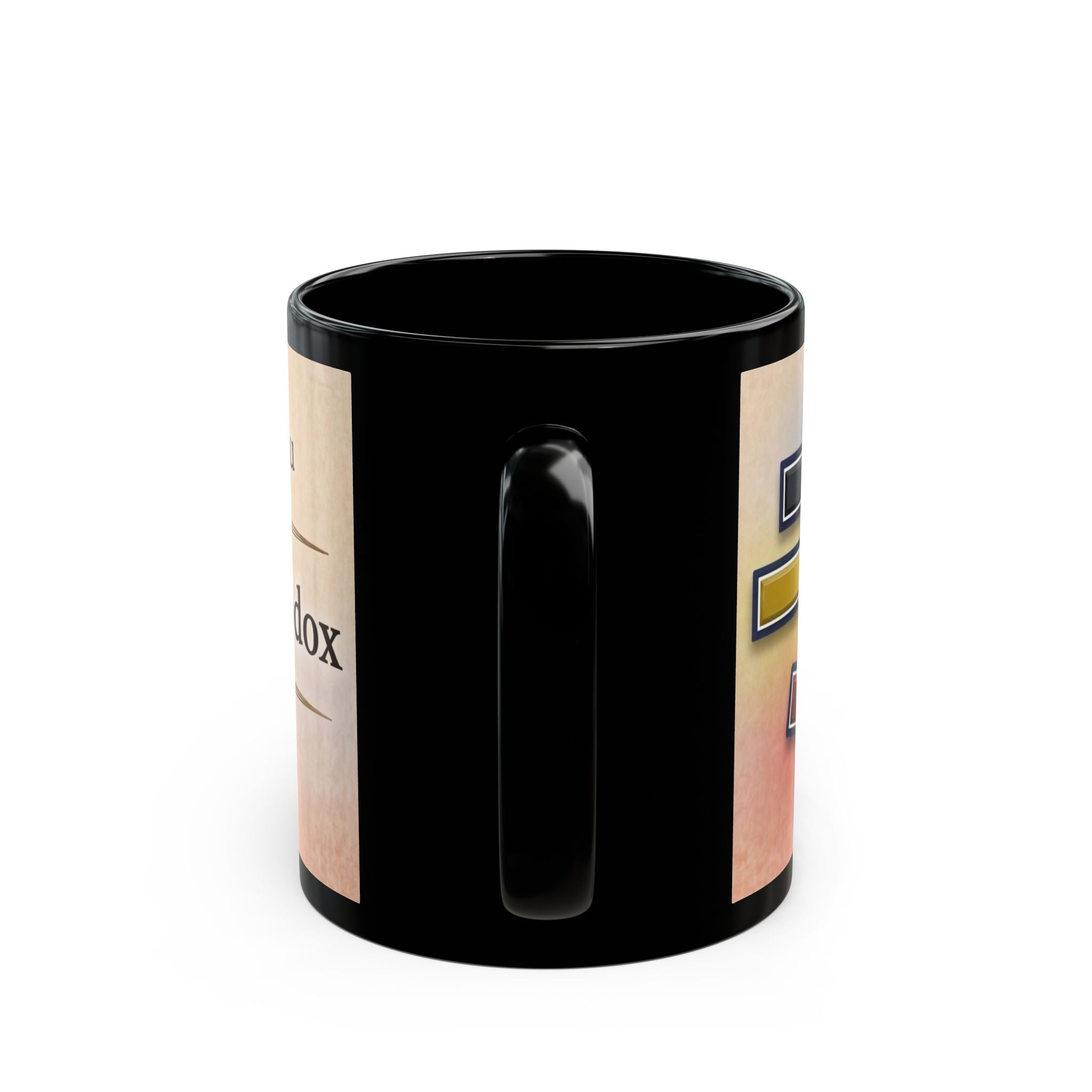 Ugandan Orthodox Christian Black Coffee Mug — Orthodox Faith Gift