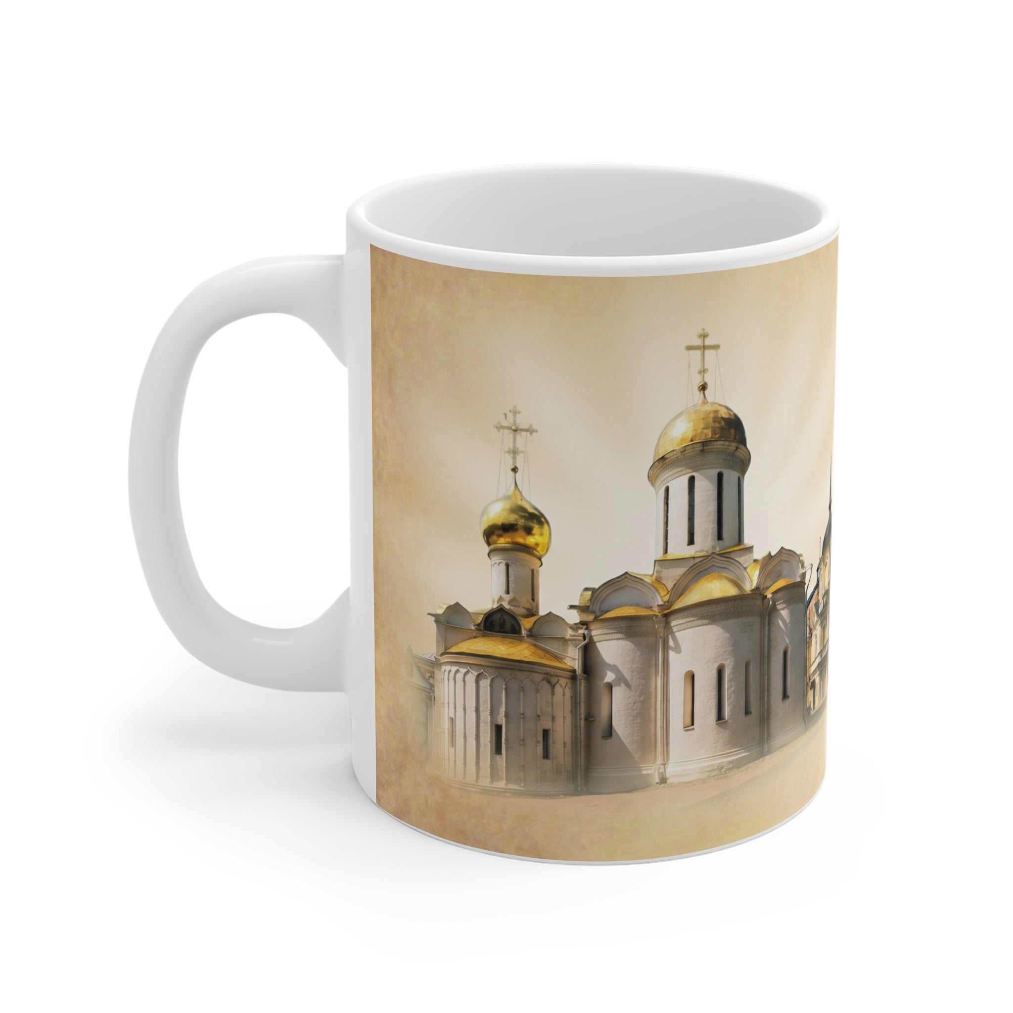 Trinity Lavra of Saint Sergius Orthodox Christian Coffee Mug — Orthodox Christian Gift