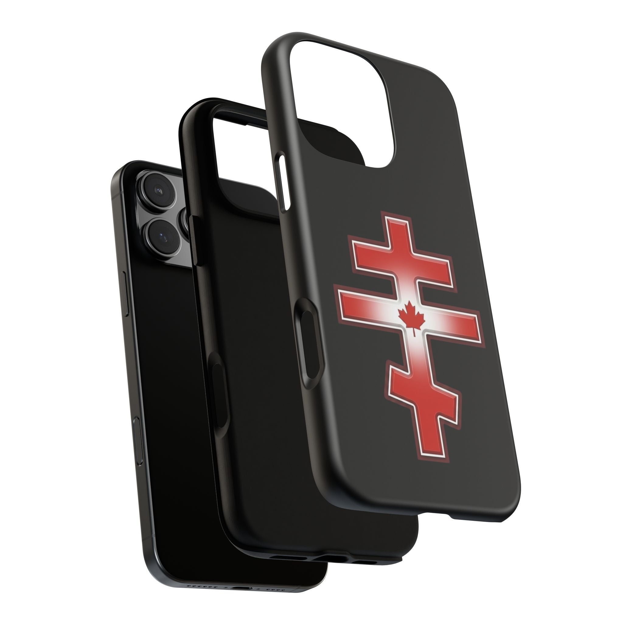 Canadian Orthodox Cross design on a matte phone case — additional view 5