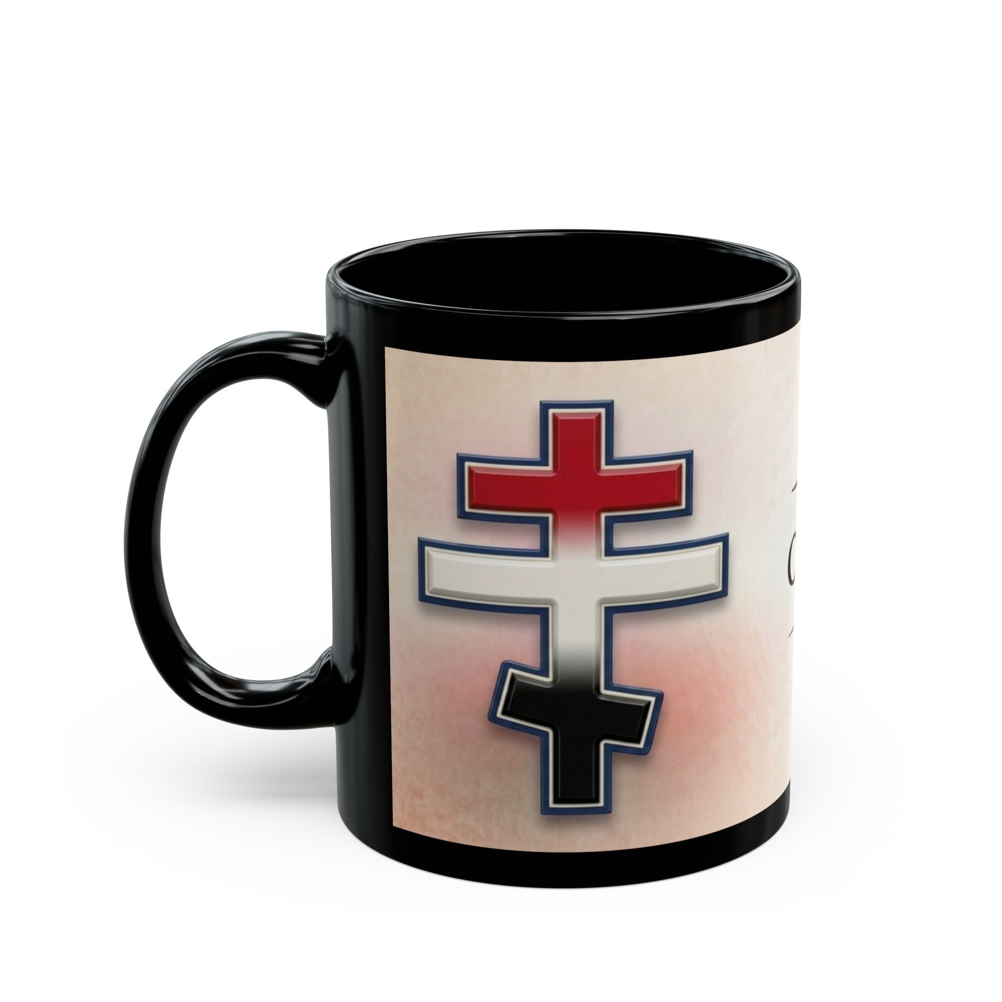 Coptic Orthodox Christian Black Coffee Mug — Orthodox Christian Gift