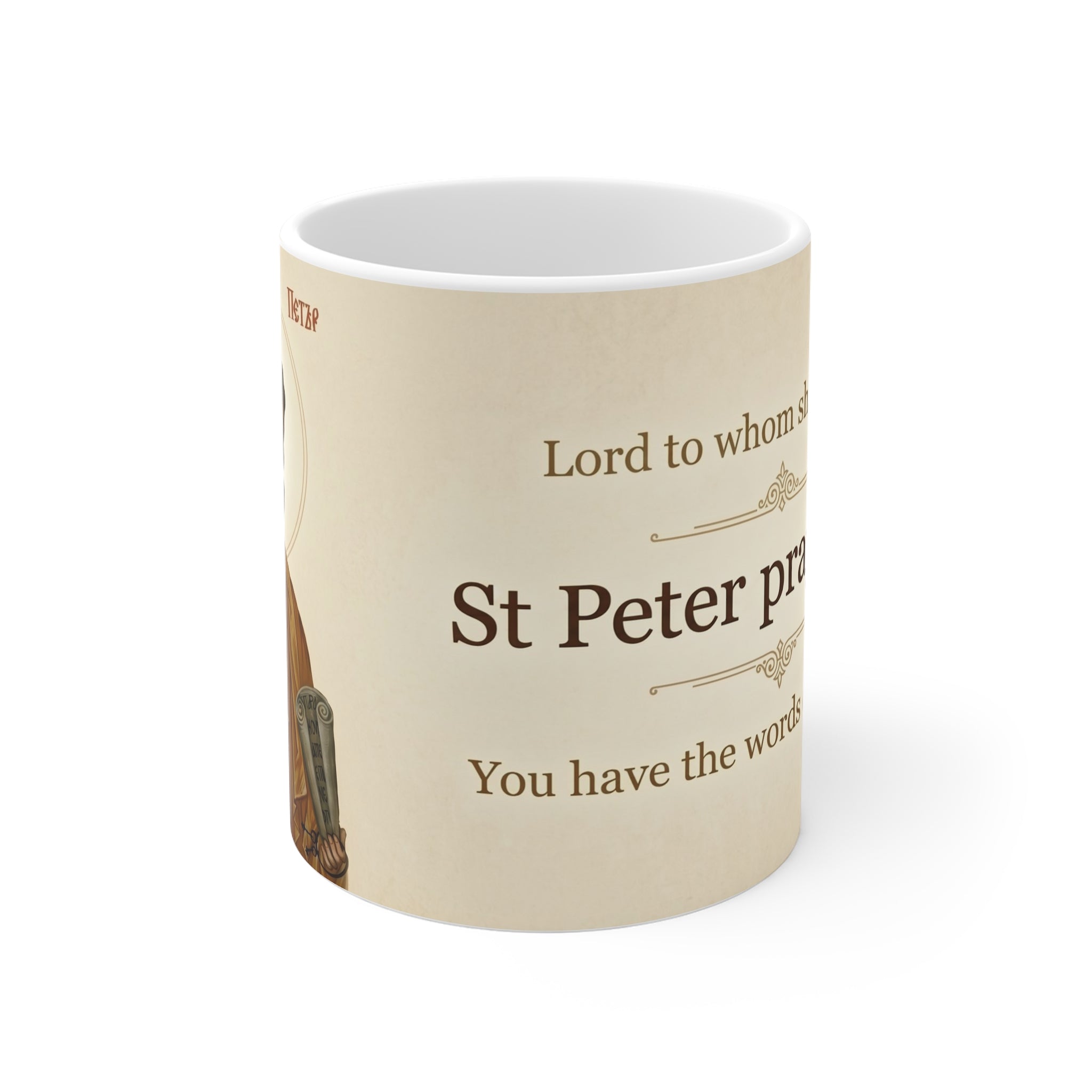 Saint Peter the Apostle Orthodox Christian Coffee Mug — Orthodox Mug Gift