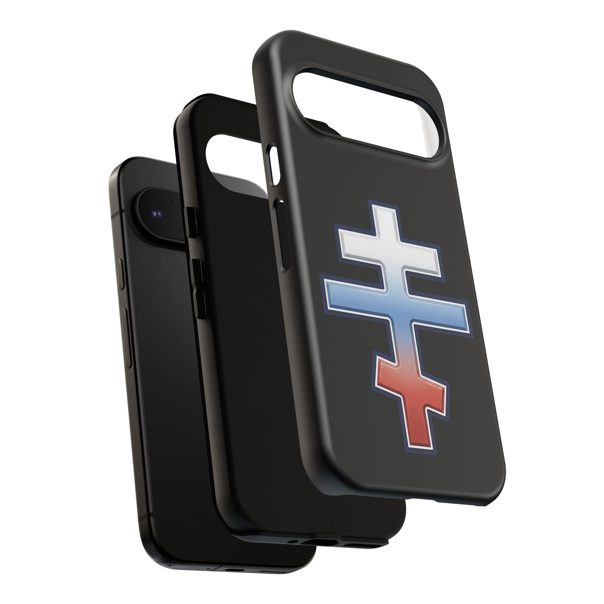 Slovak Orthodox Cross design on a matte phone case — additional view 8