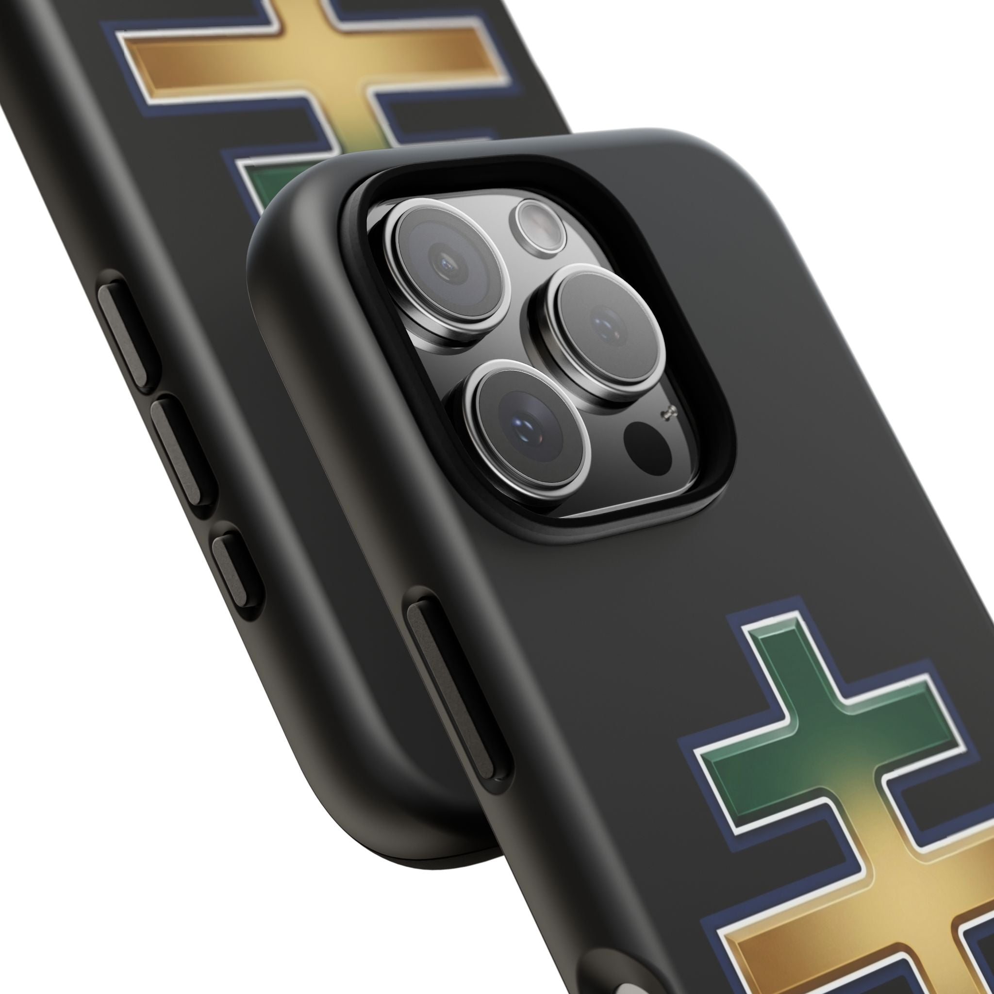 Ethiopian Orthodox Cross design on a matte phone case — additional view 4