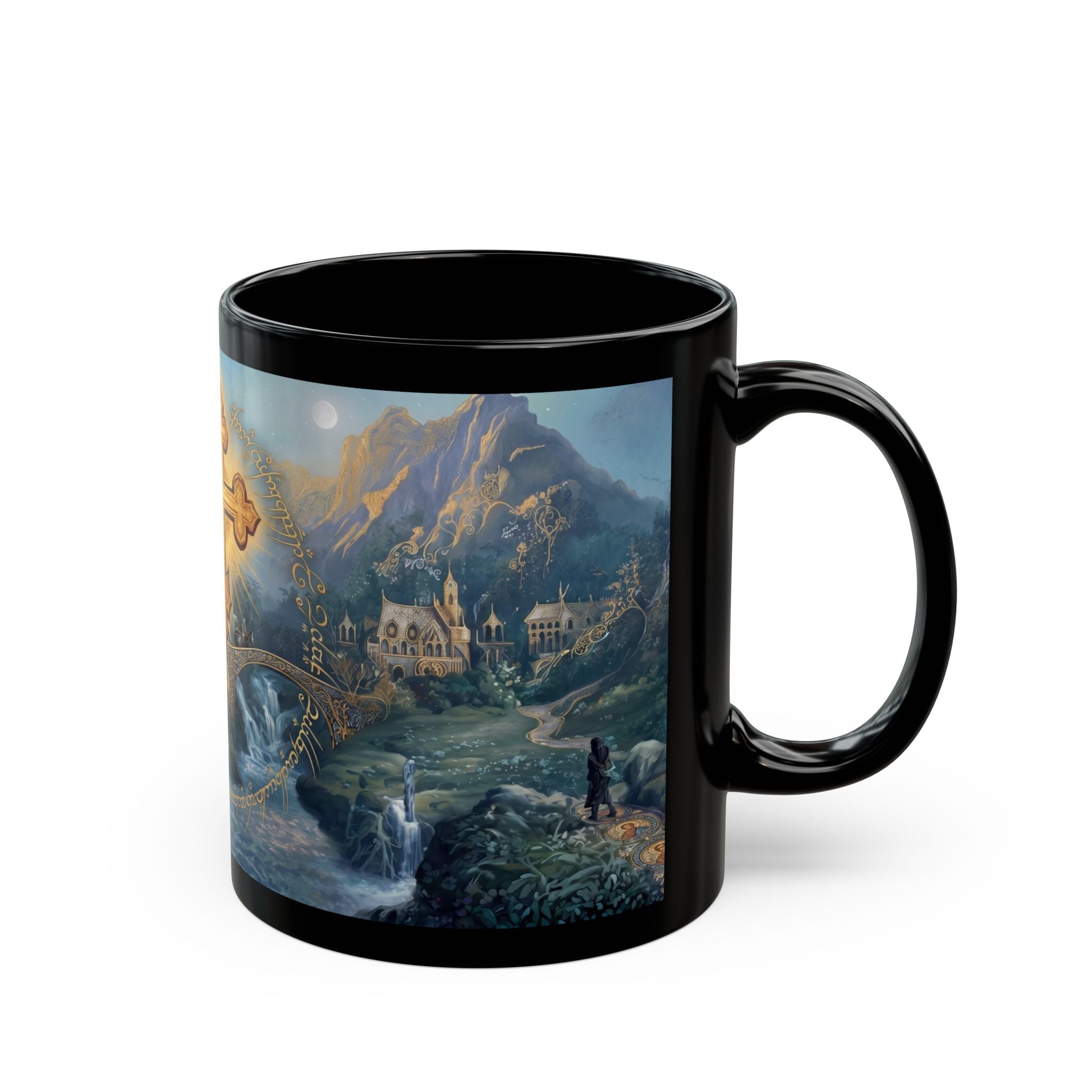 One Faith To Rule Them All Orthodox Christian Black Coffee Mug — Orthodox Christian Mug