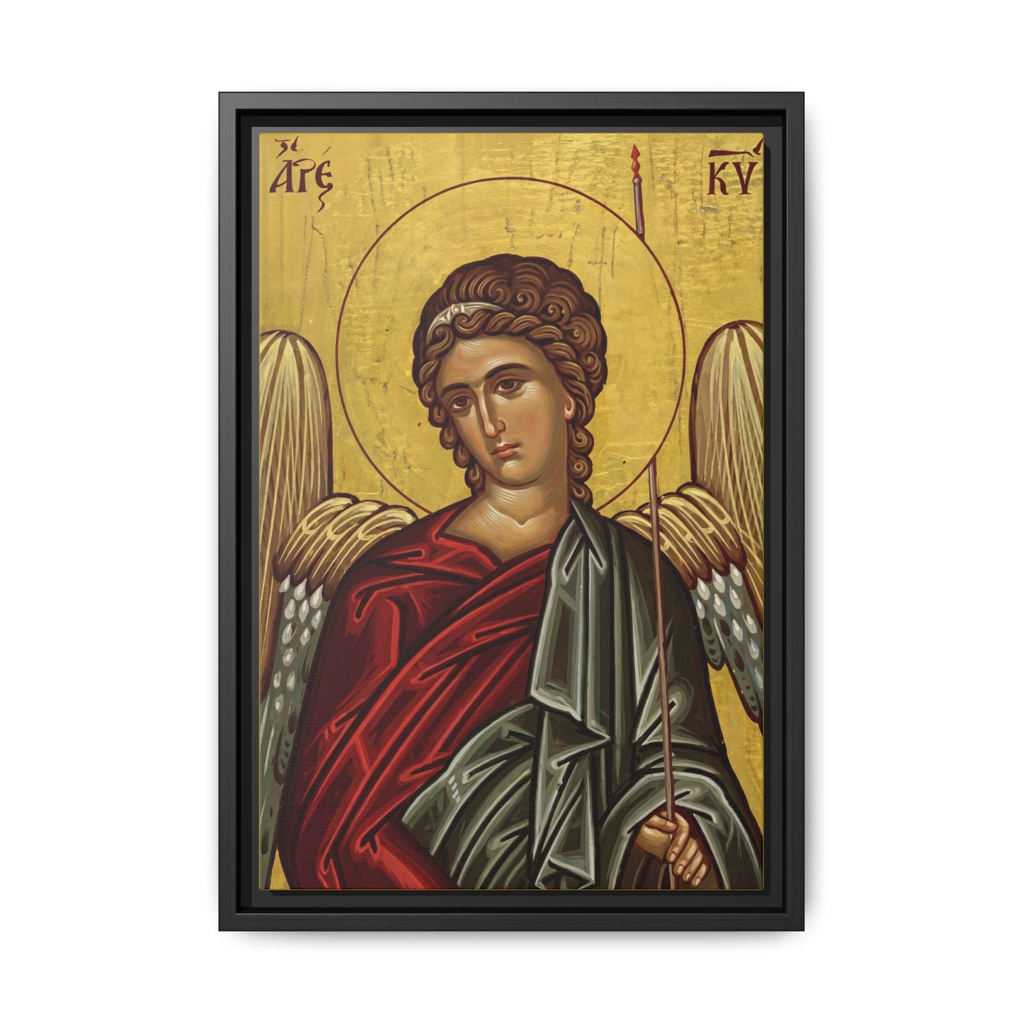 Guardian Angel Framed Canvas Icon