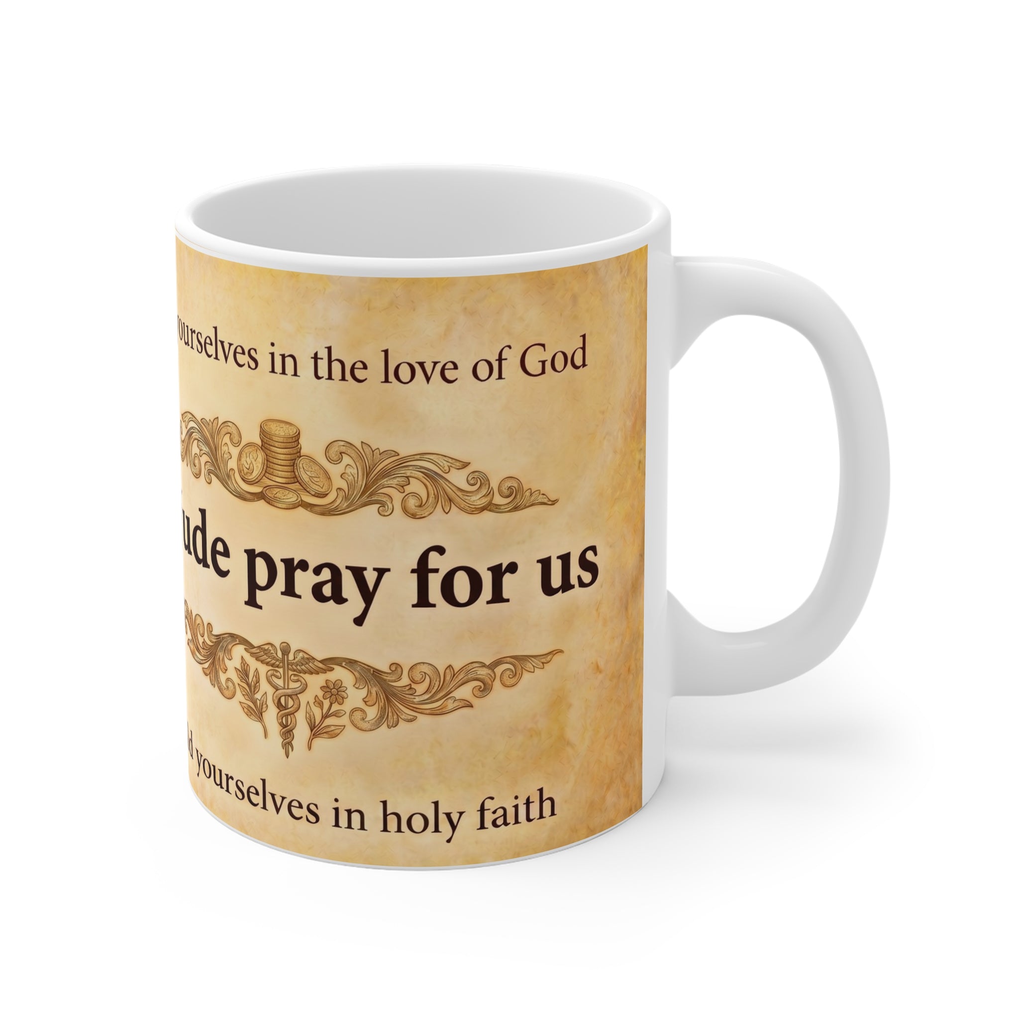 Saint Jude Thaddeus the Apostle Orthodox Christian Coffee Mug — Orthodox Christian Mug