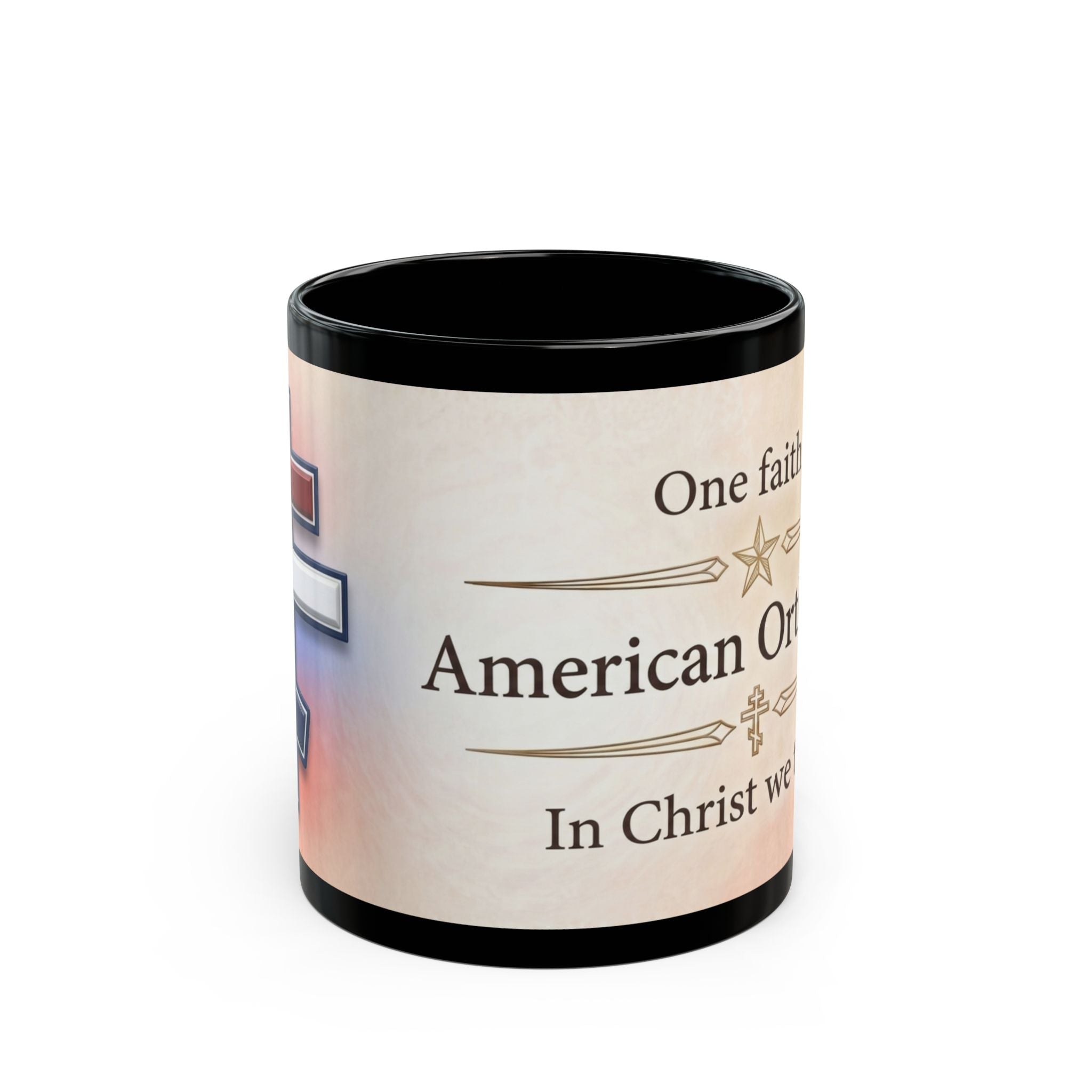 American Orthodox Christian Black Coffee Mug — Orthodox Christian Mug
